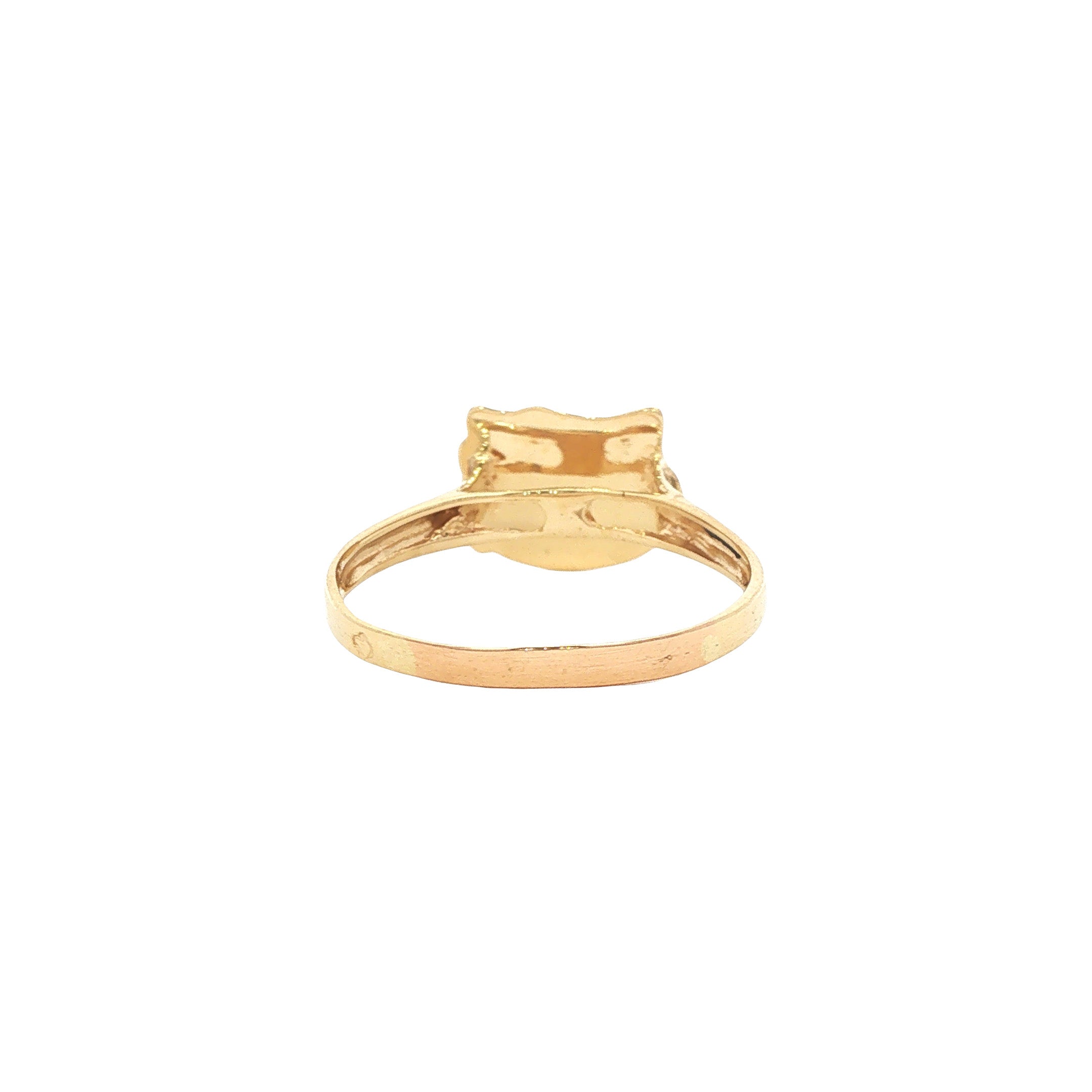 Gouden ring hello kitty 18 karaat