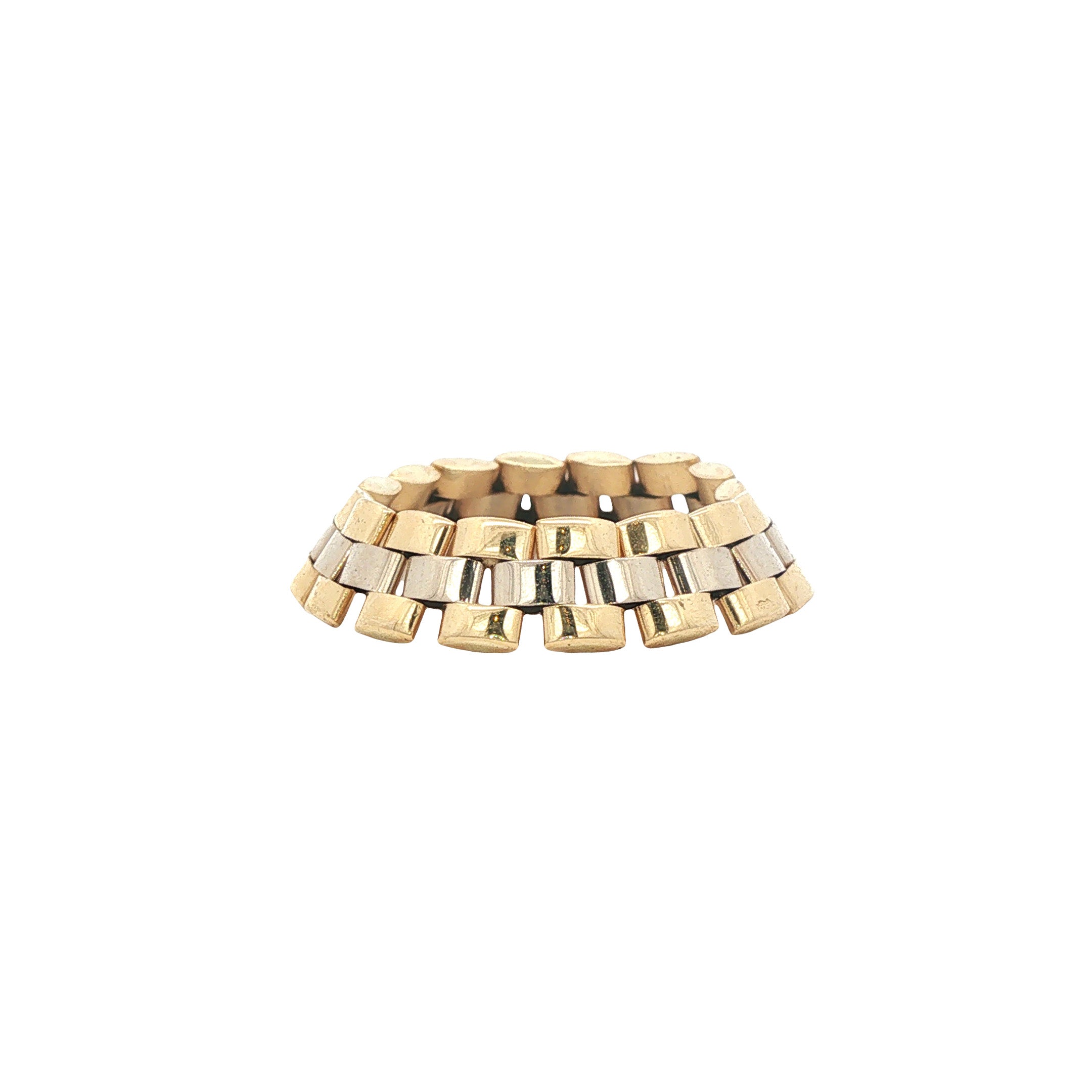 Gouden rolex ring 14 karaat