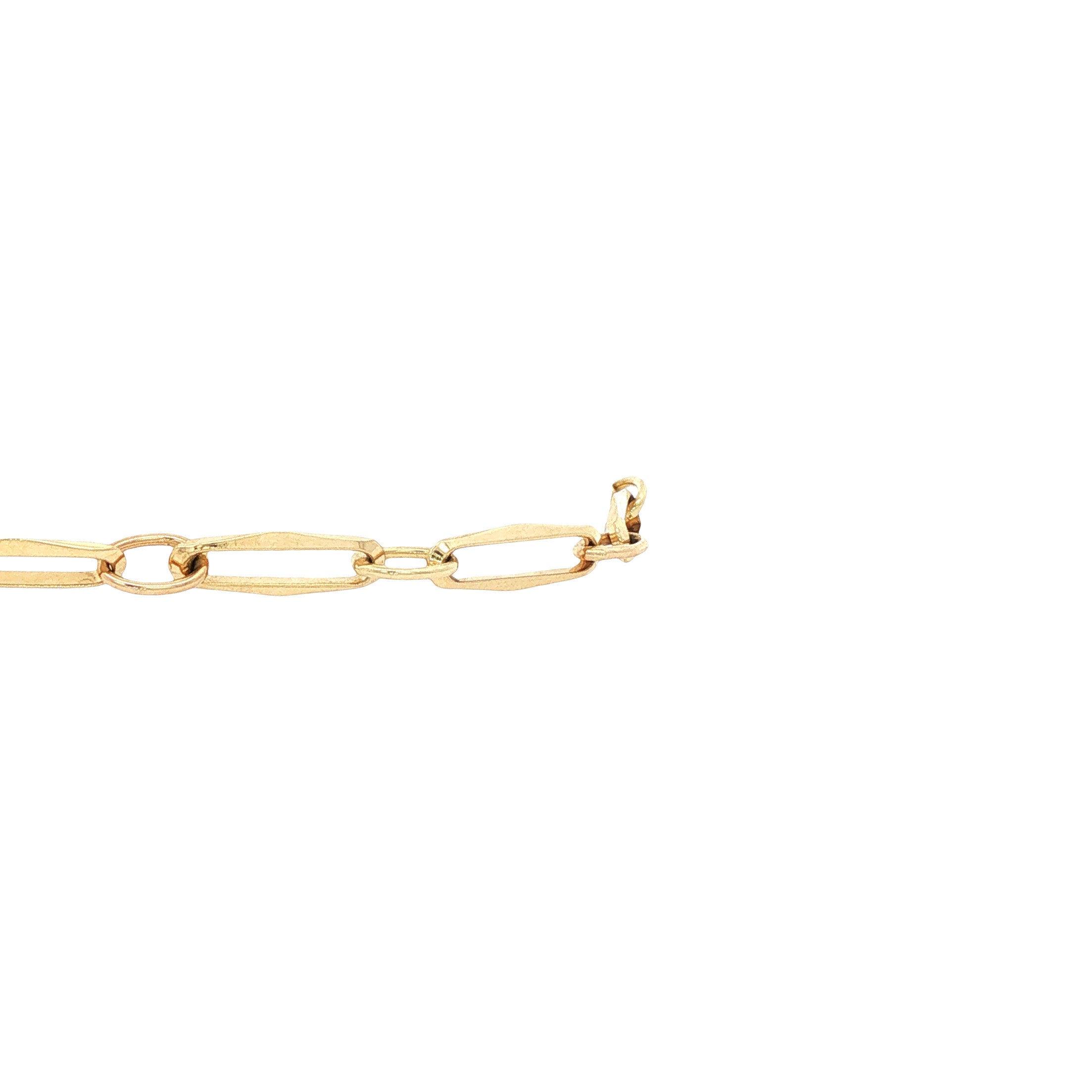 Gouden closed for ever armband 19 cm 14 karaat