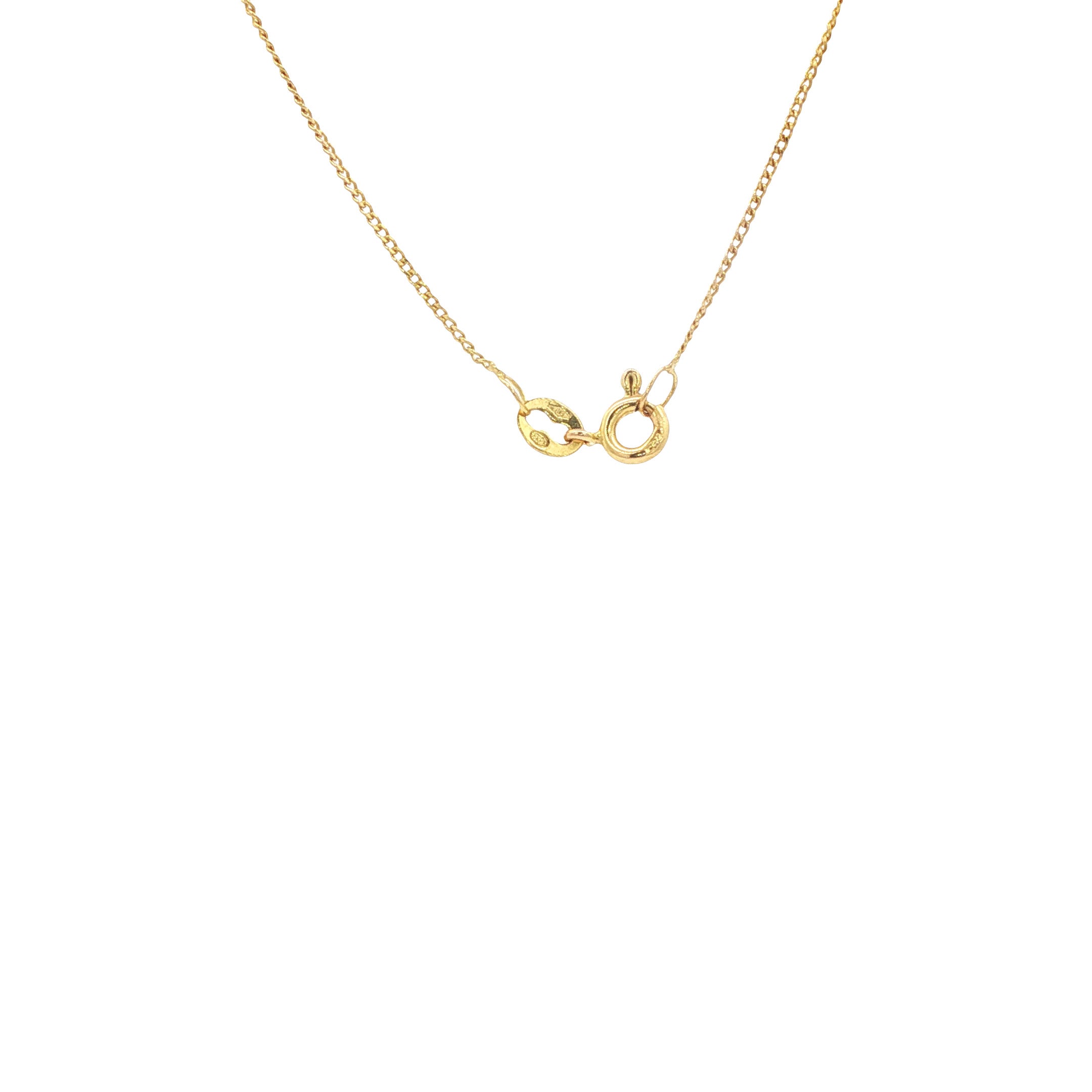 Gouden lengtecollier gourmet 42.5 cm 14 karaat