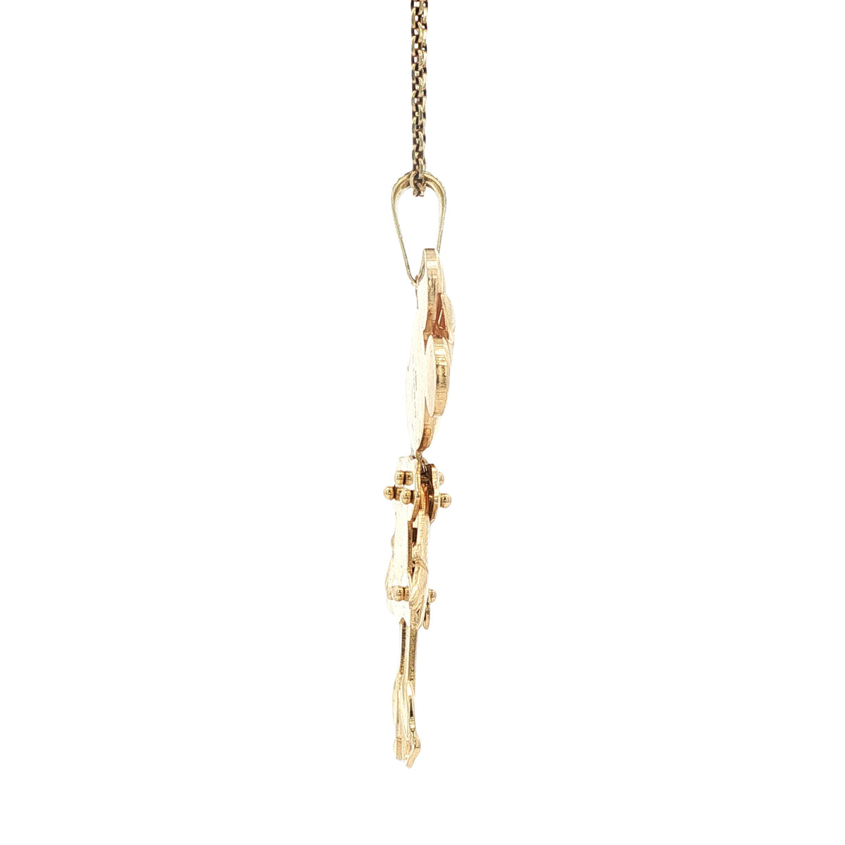 Gouden hanger Minnie Mouse 14 karaat