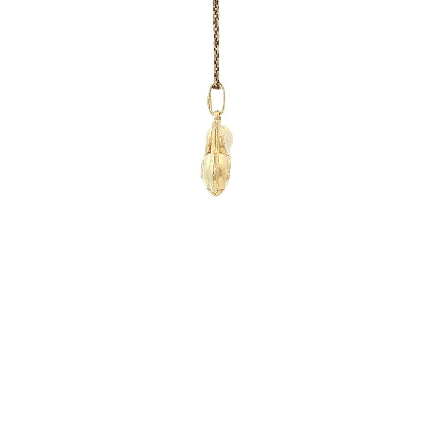 Gouden hanger muis 14 karaat
