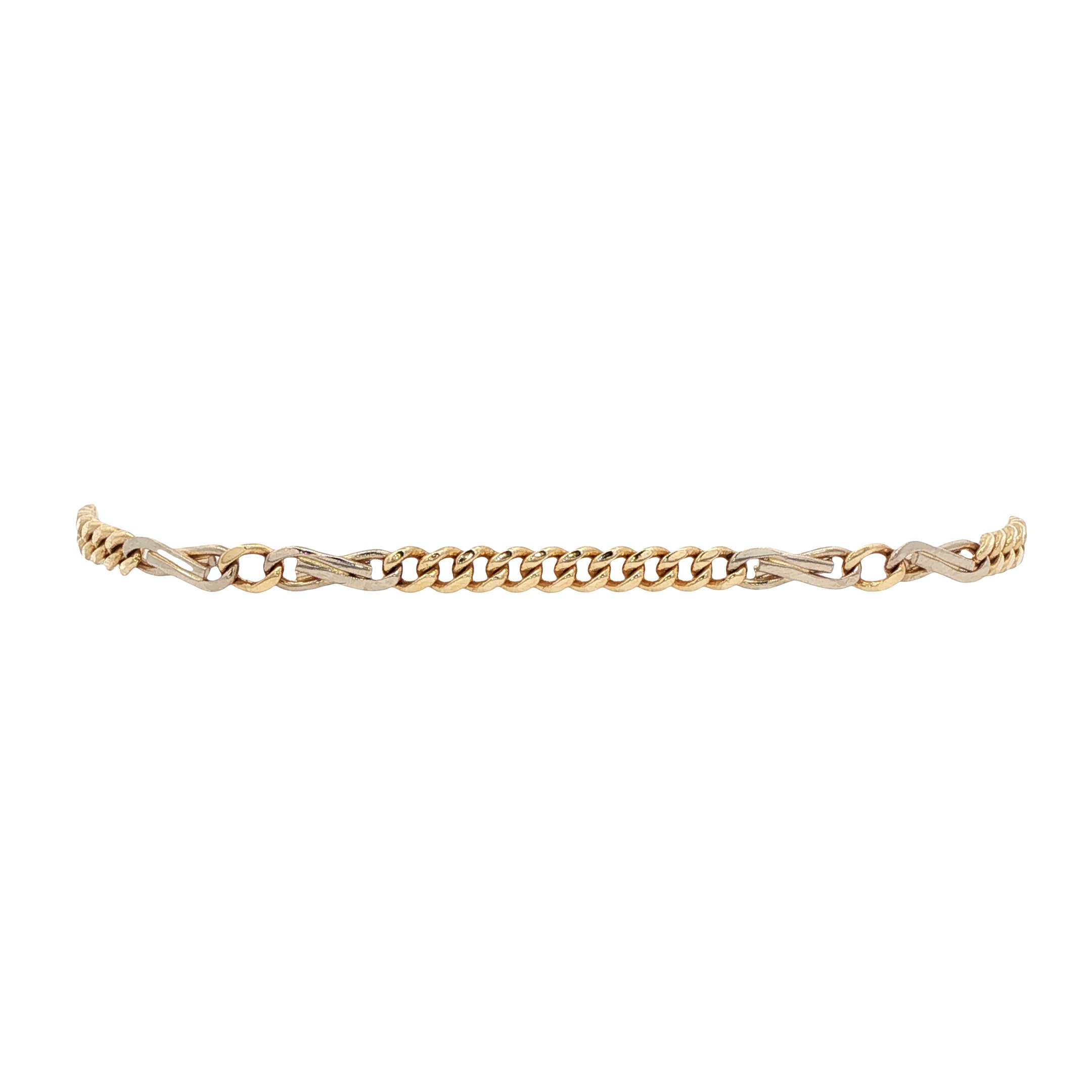 Gouden armband 20 cm 14 karaat