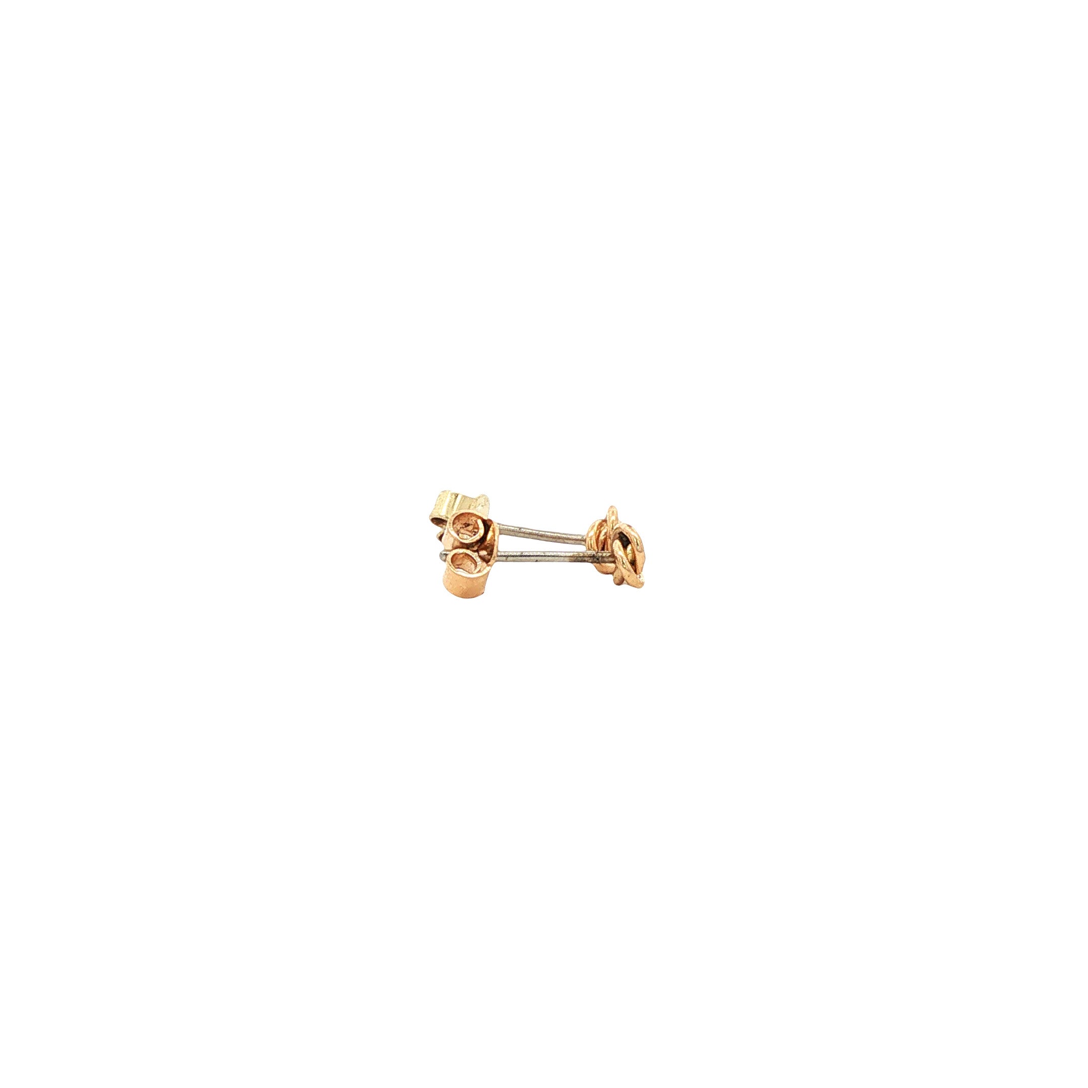 Gouden oorstekers 14 karaat