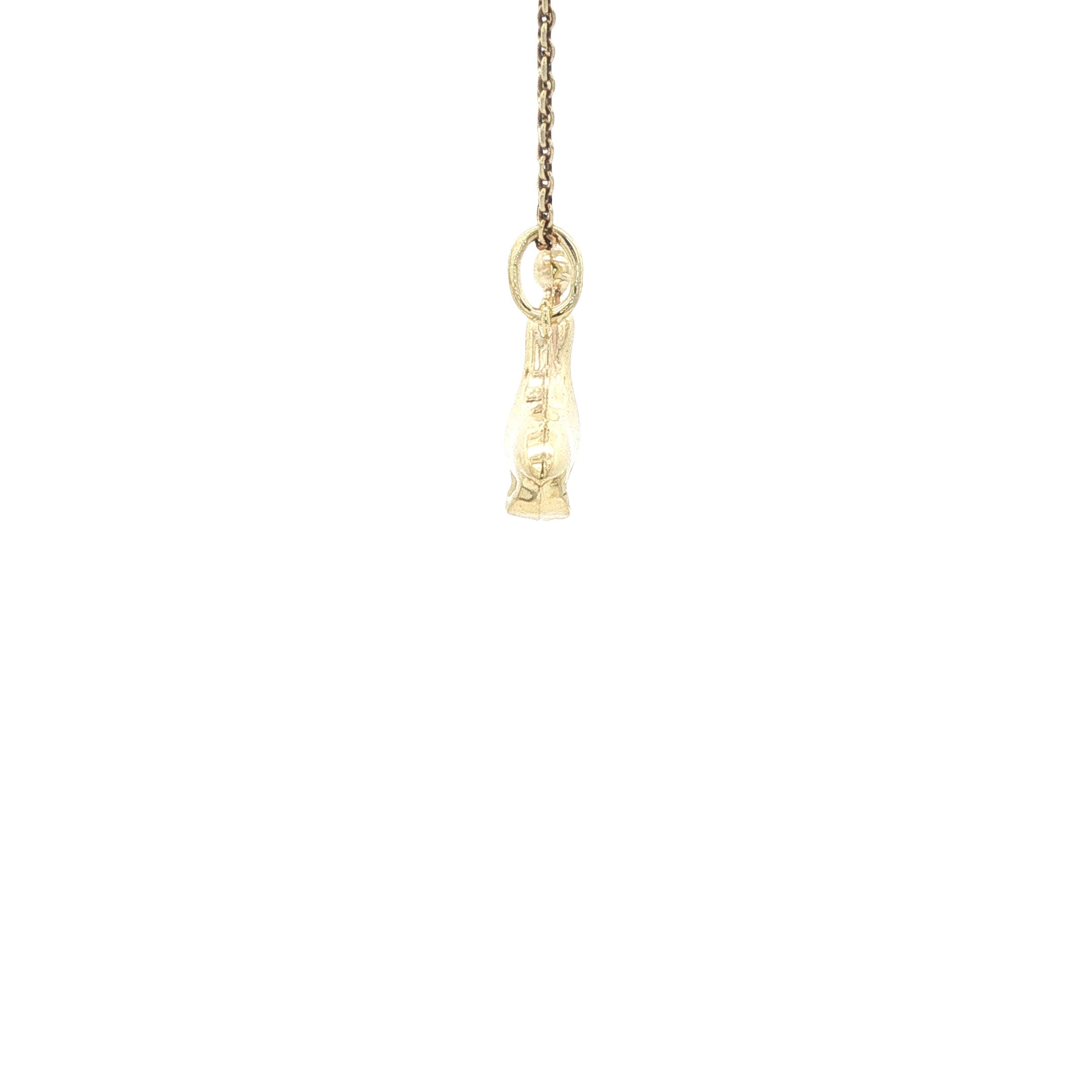 Gouden hanger zeehond 14 karaat