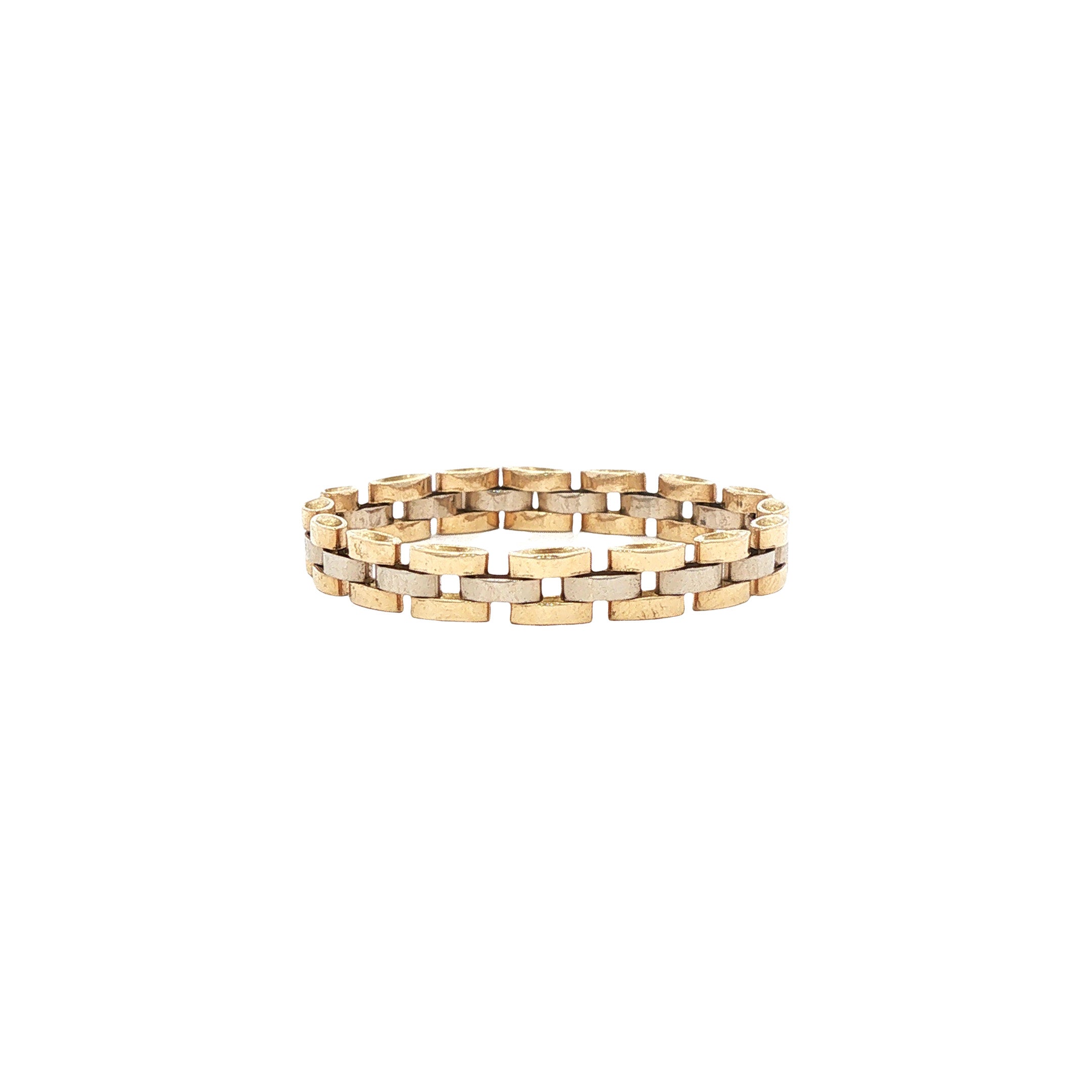 Gouden rolex ring 14 karaat