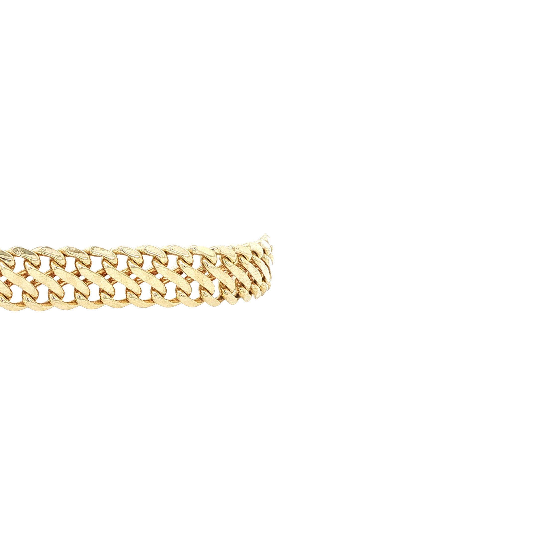 Gouden armband 18.5 cm 14 karaat