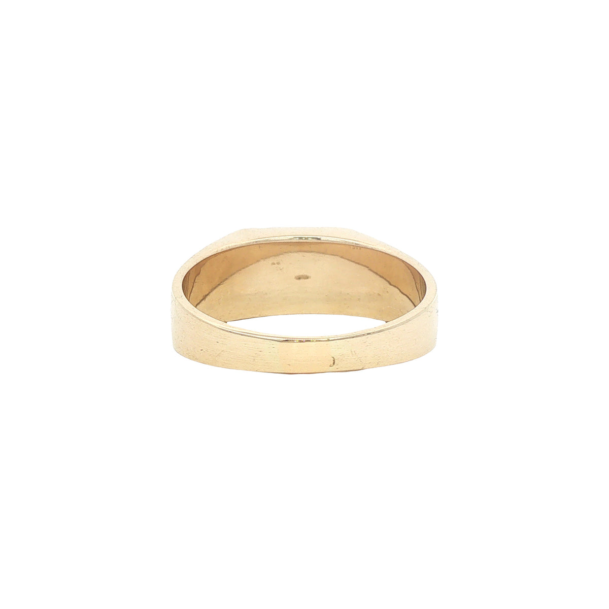 Tricolour zegelring 13 karaat