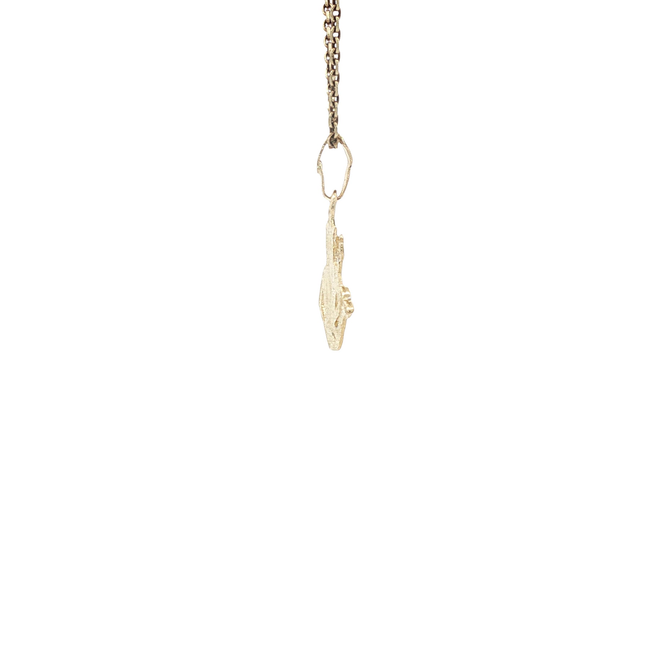 Gouden sterrenbeeld hanger waterman 14 karaat