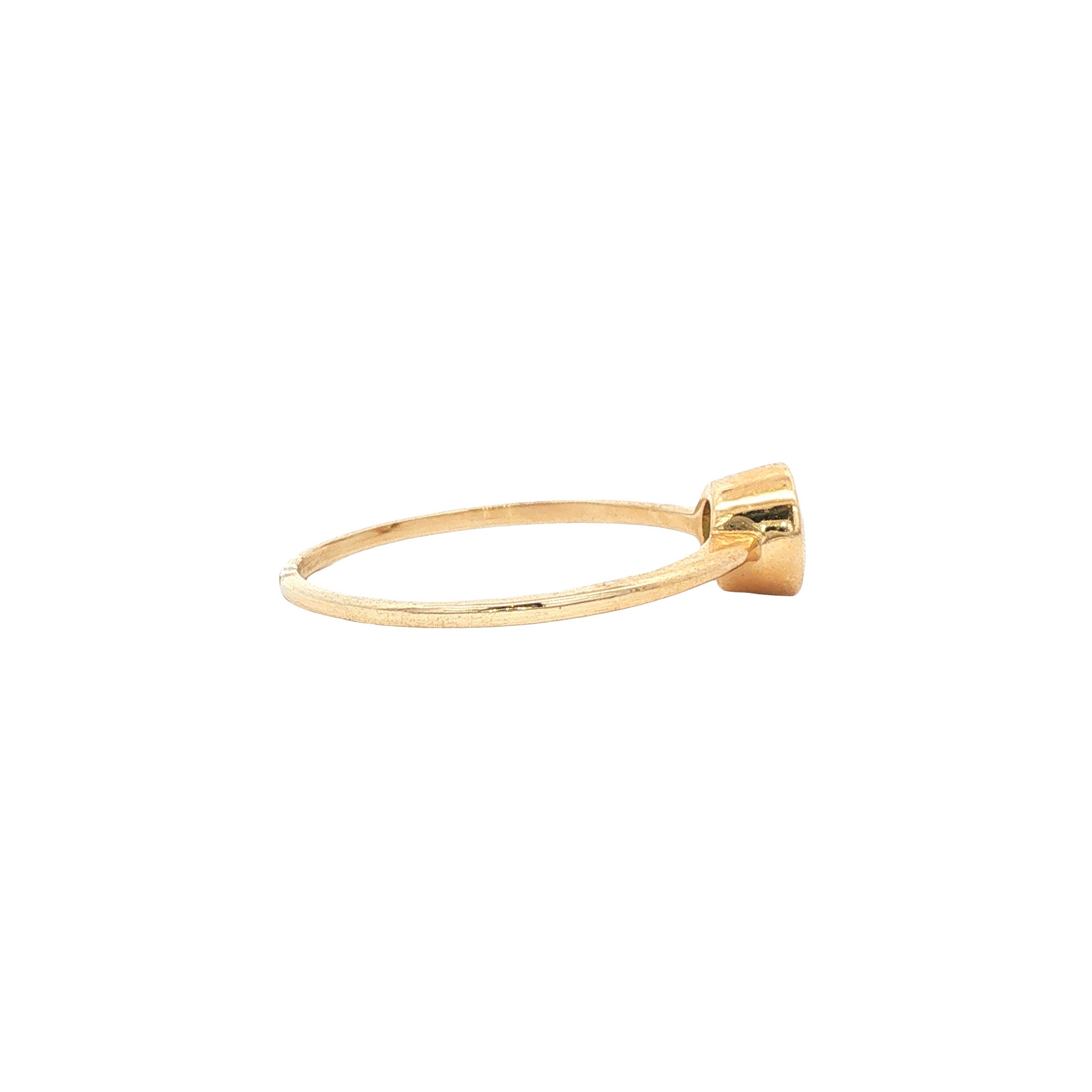 Ring met peridoot 9 karaat* Nieuw