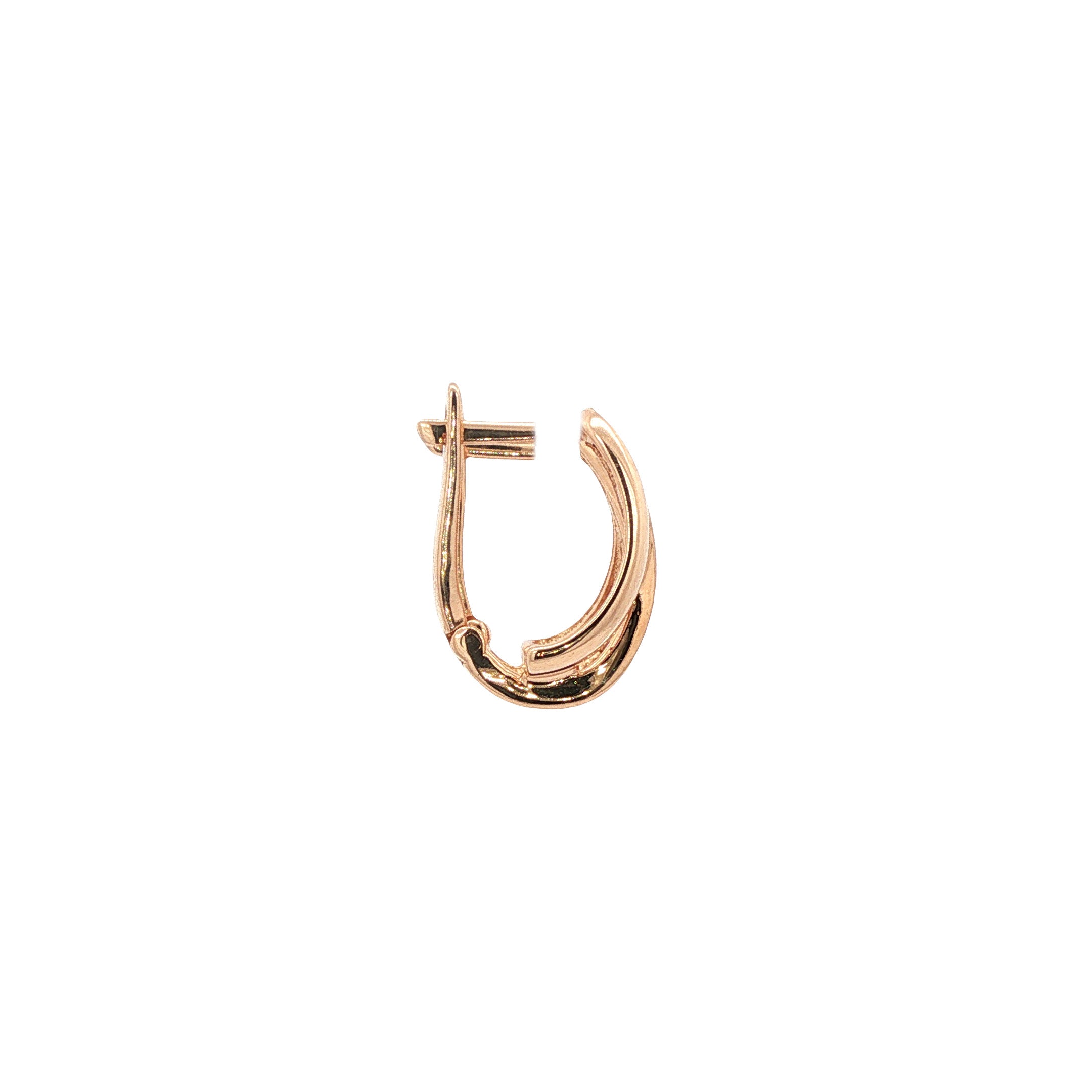 Rosegouden oorsieraden met zirkonia 14 karaat