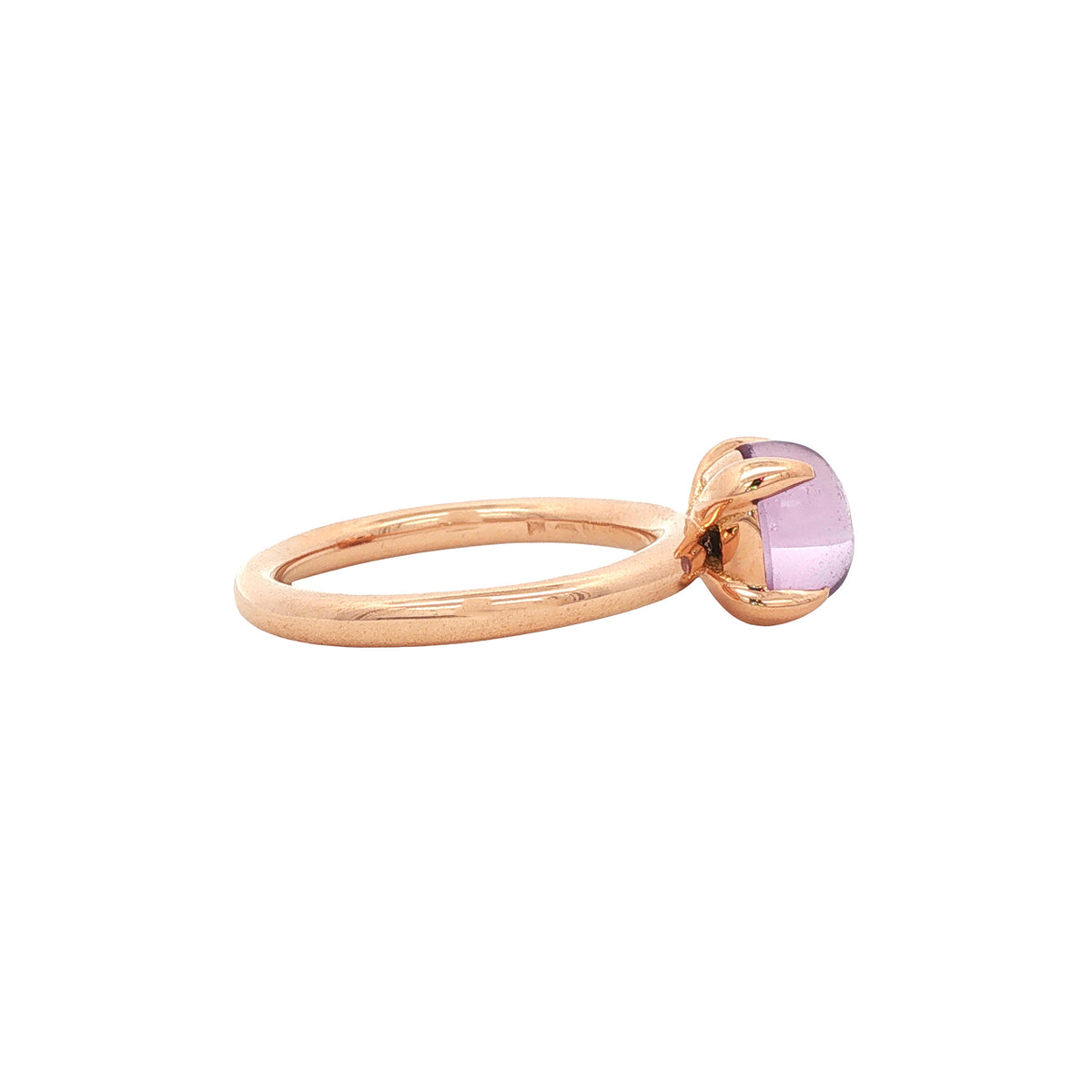 Rosegouden catch ring van Bron Jewelry 18 karaat