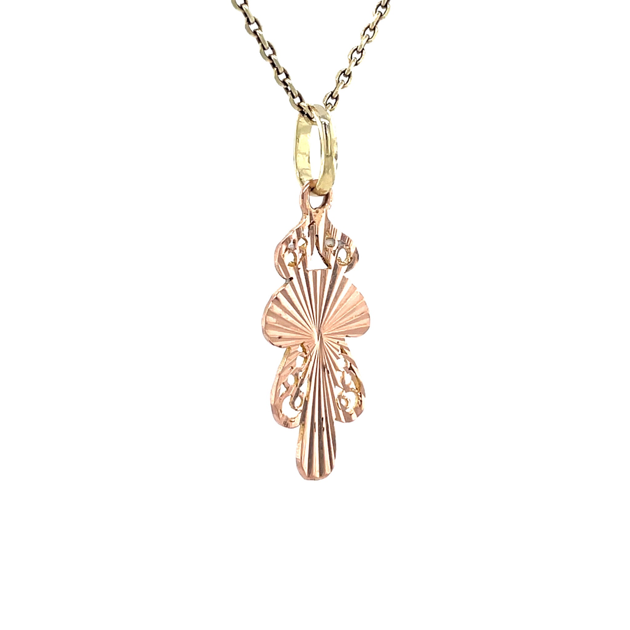 Mushroom pendant 12 karat