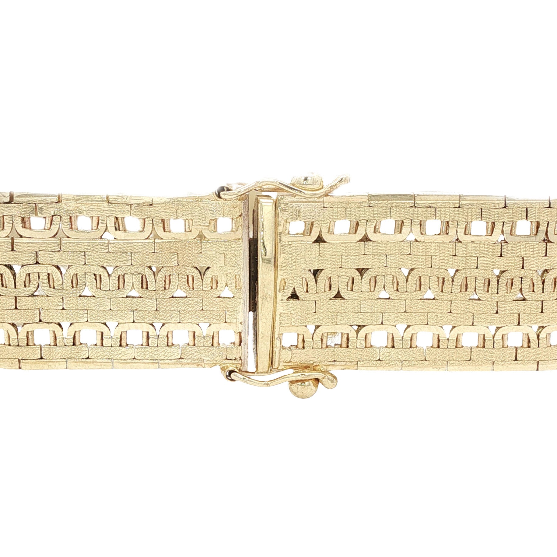 14-karat gold bracelet, 19 cm