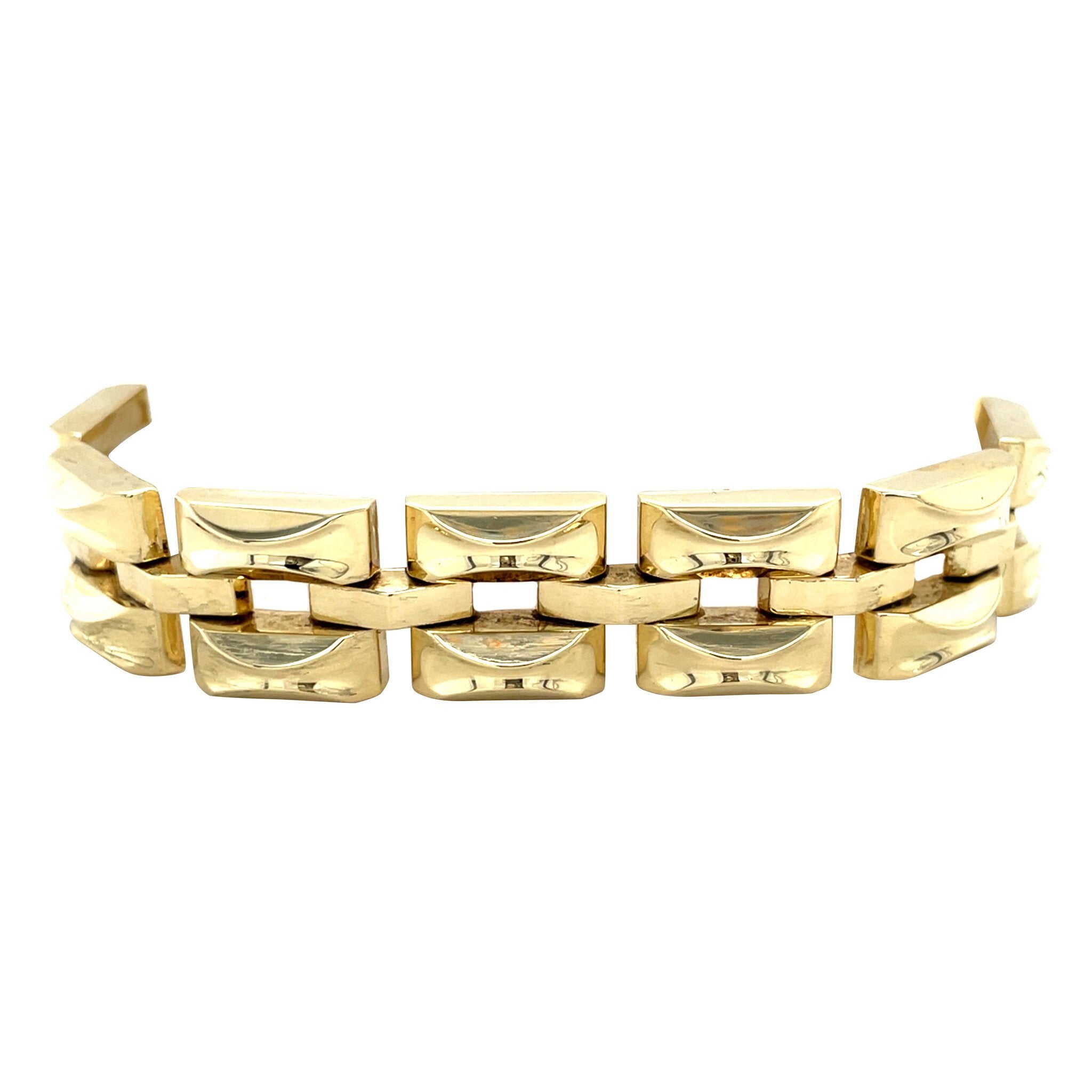 Gold bracelet 19 cm 14 karat