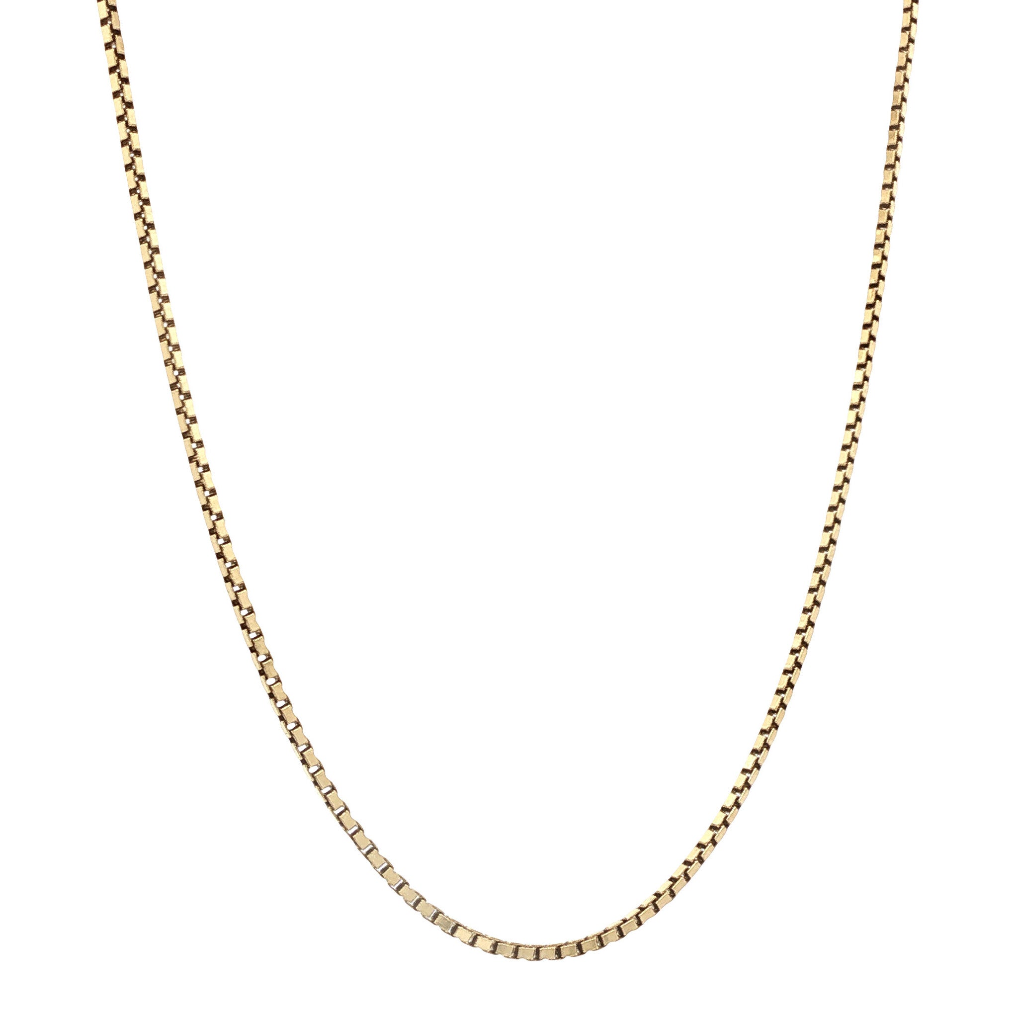 Gouden lengtecollier venetiaan 46 cm 14 karaat