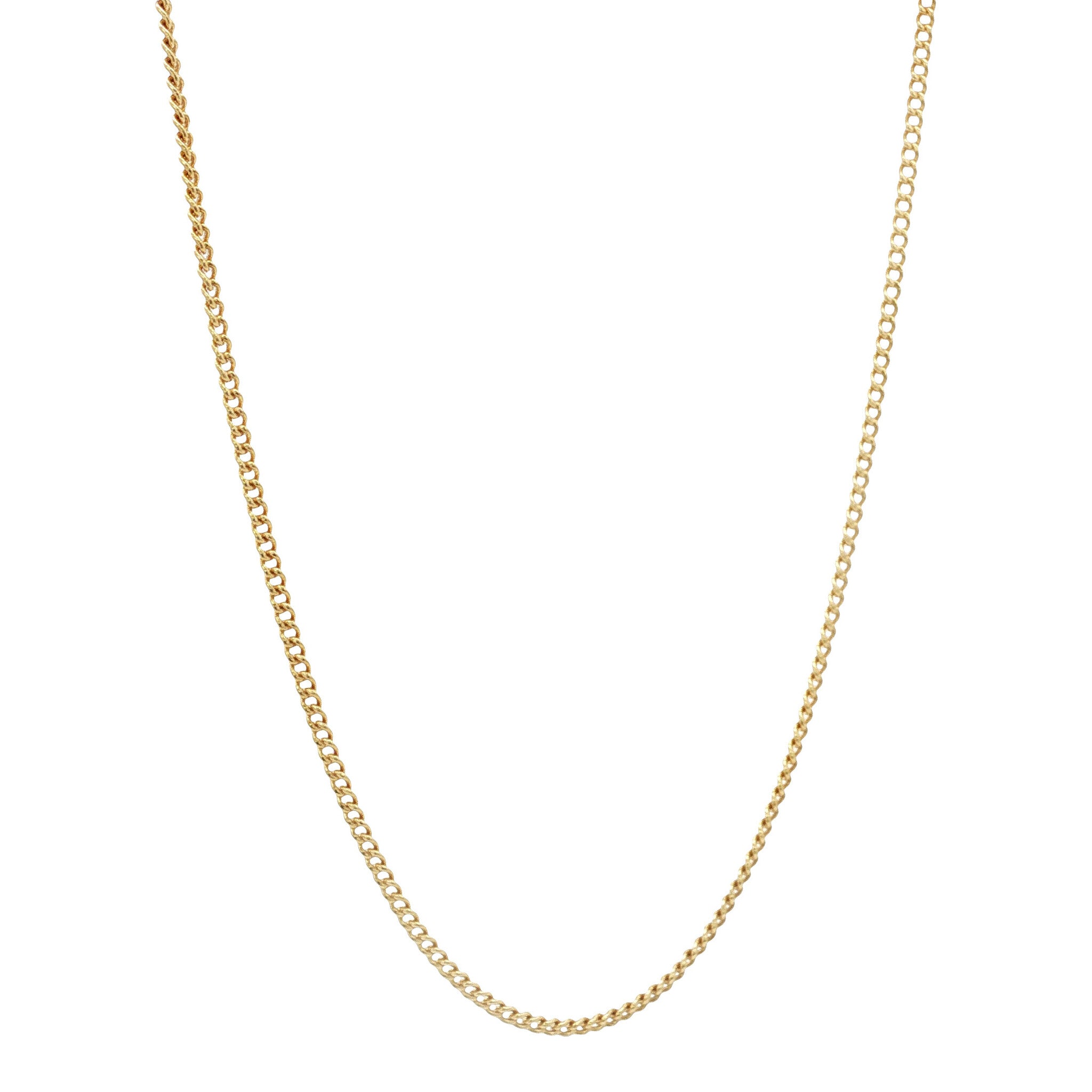 Golden length necklace gourmet 44 cm 14 karat