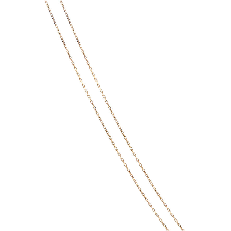 Rose-gold necklace Van Rycke Paris 43 cm 18 karat