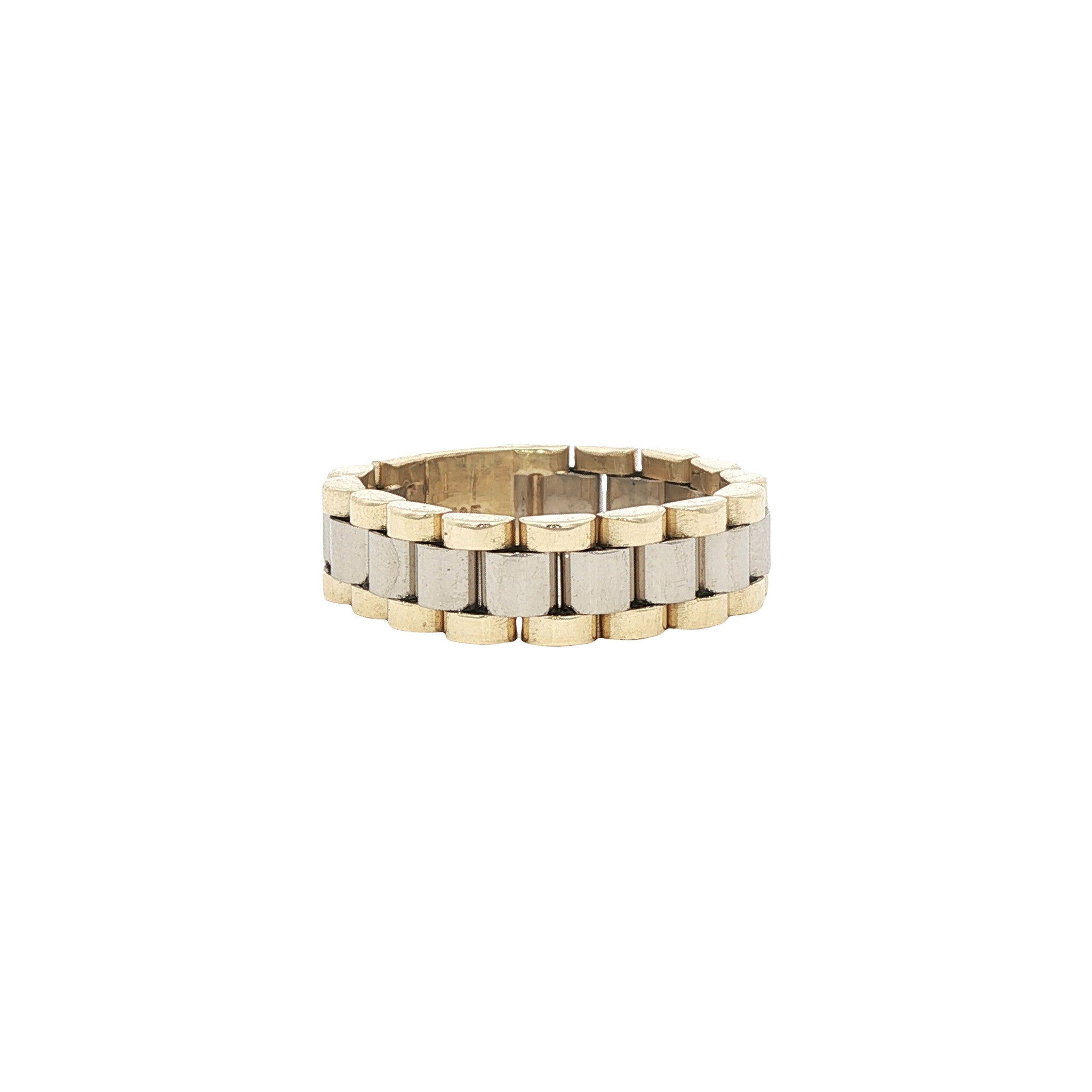 Gouden rolex ring 14 karaat
