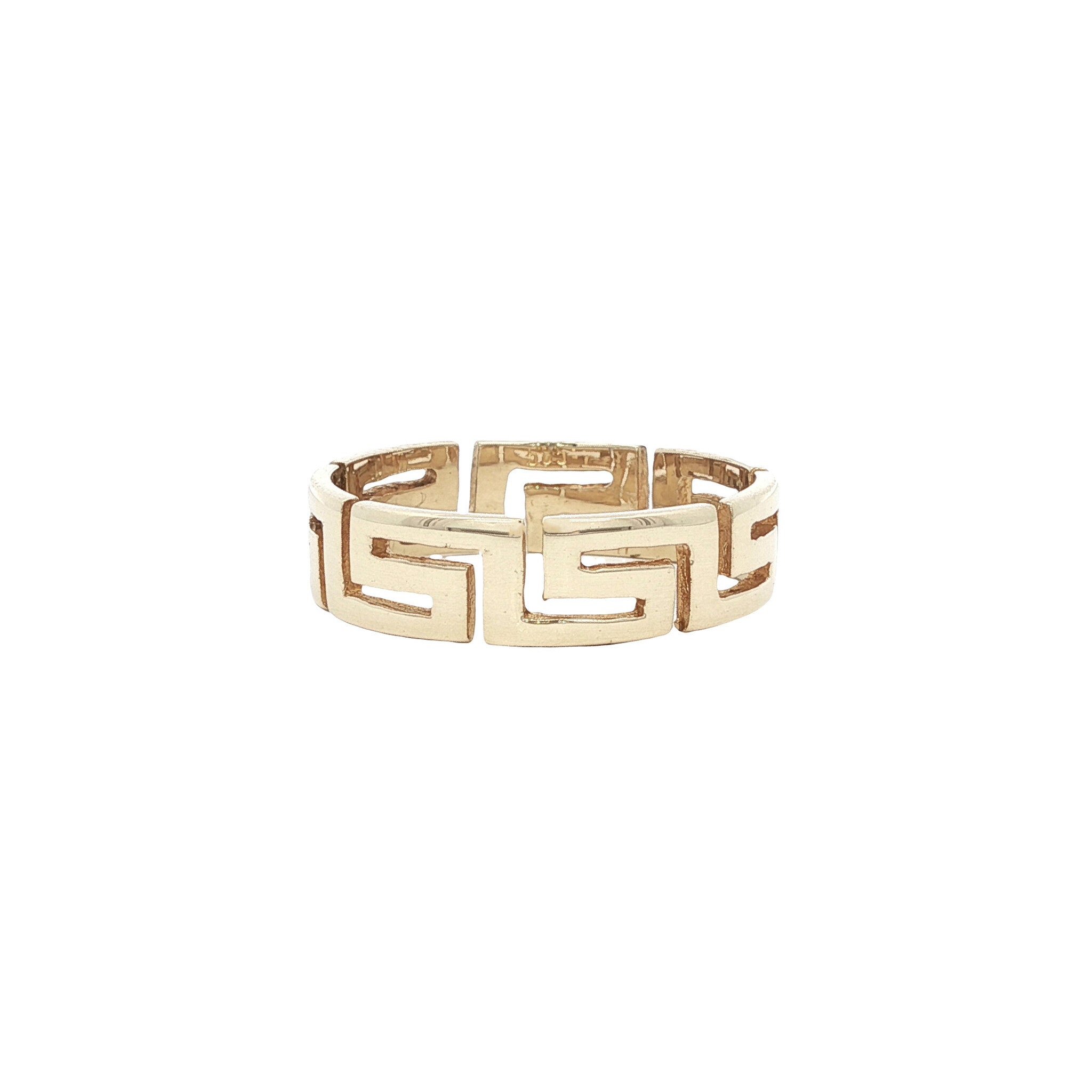 Meander ring 13 karat