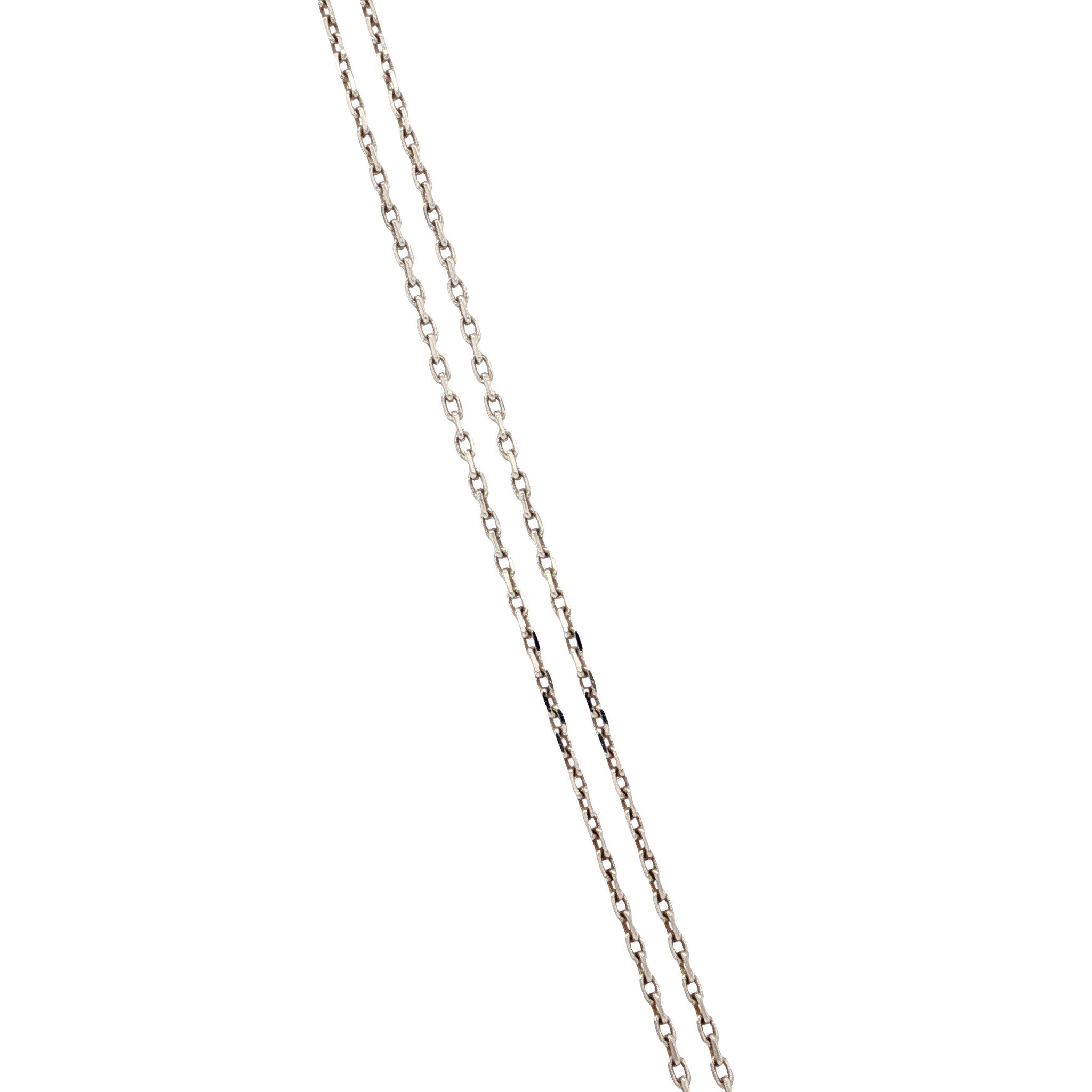 White gold necklace by Morganne Bello 42 cm 18 karat