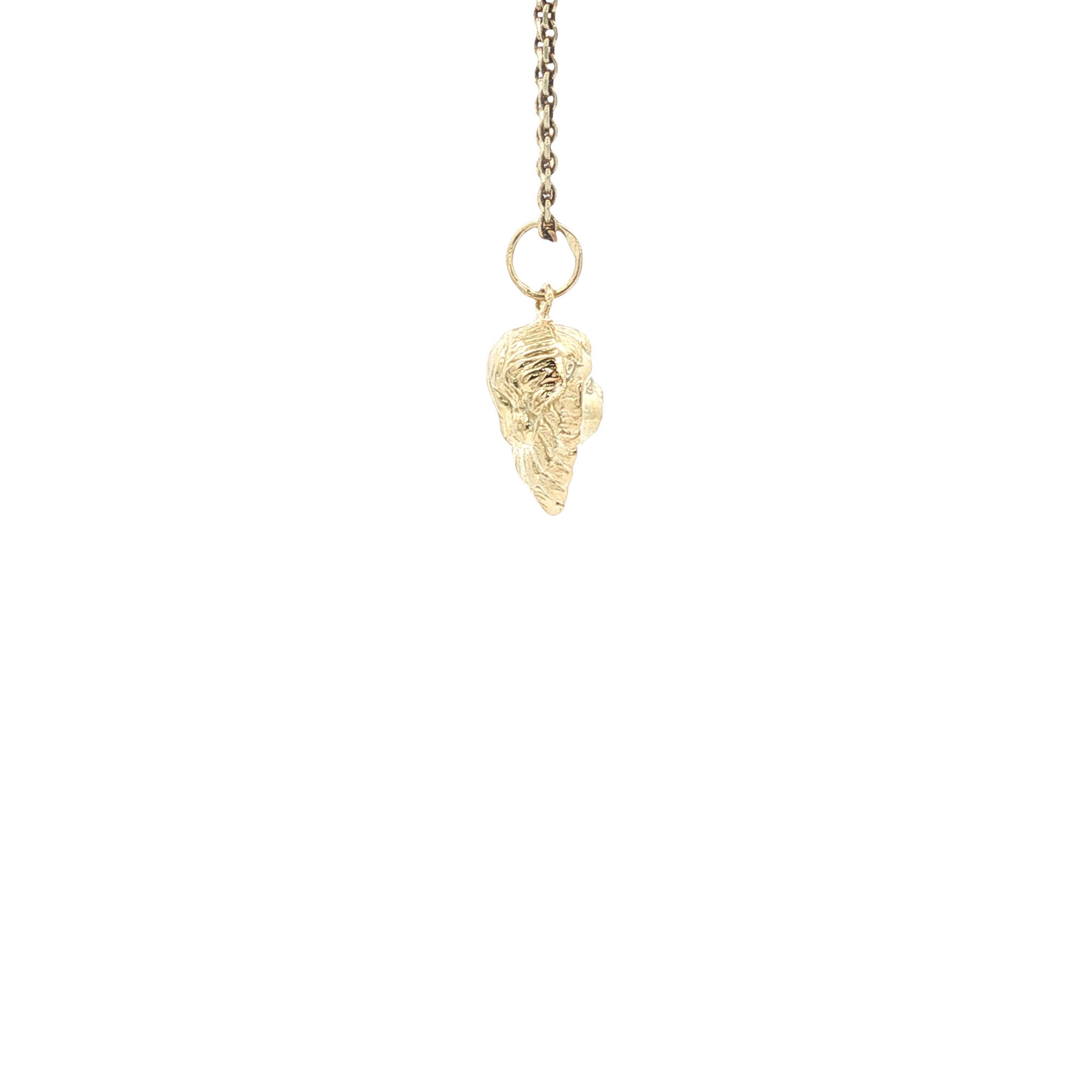 Gouden engelenhanger 14 karaat