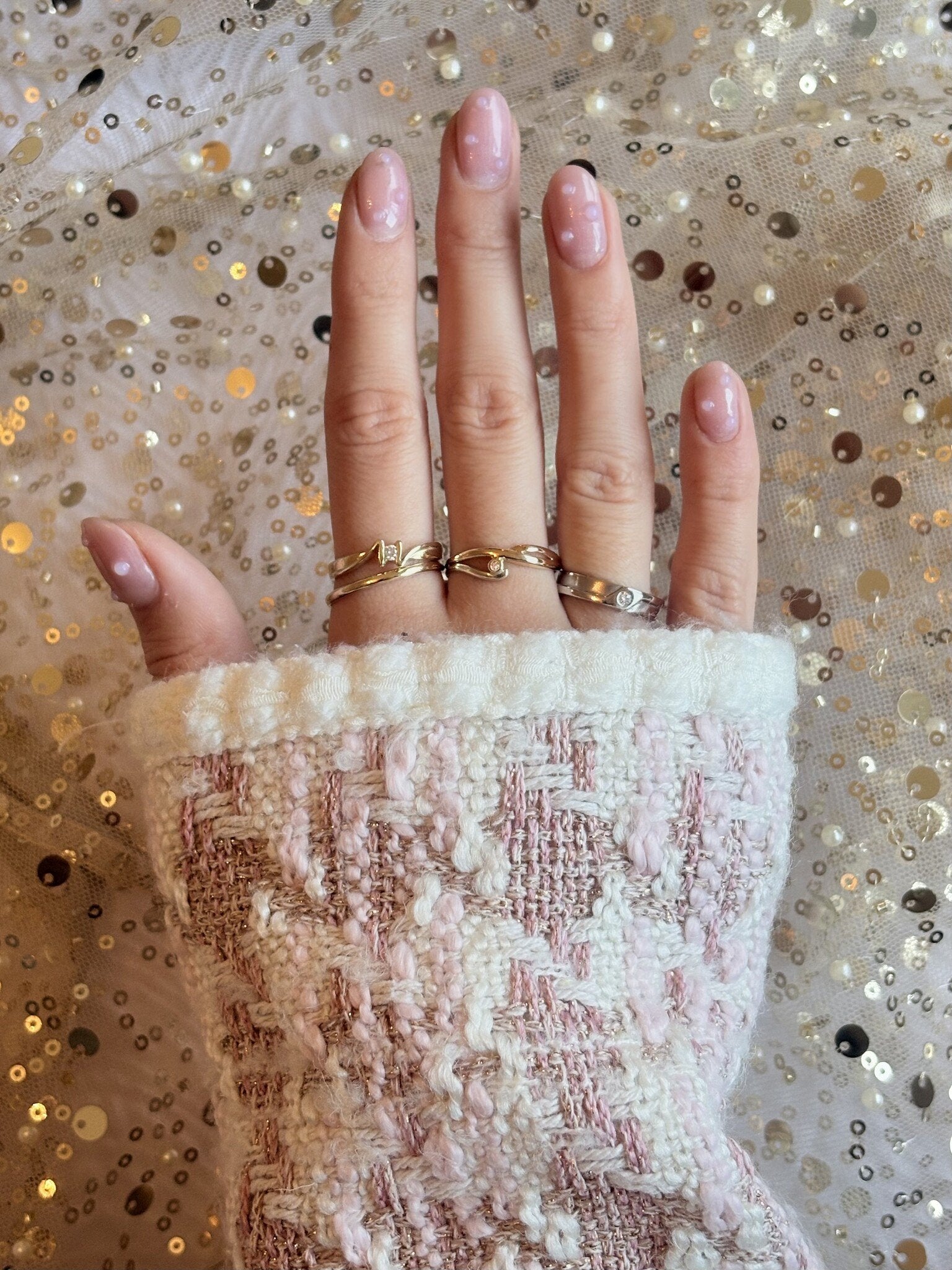 Witgouden ring met diamant 18 karaat