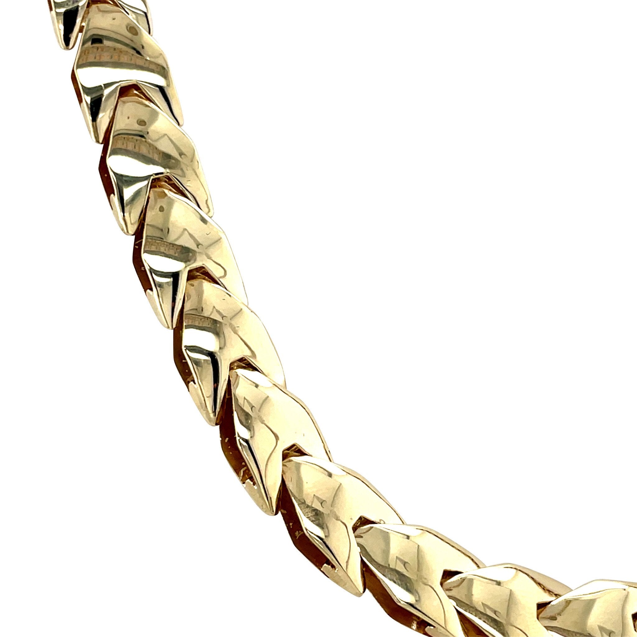 Gold choker 41.5 cm 14 karat