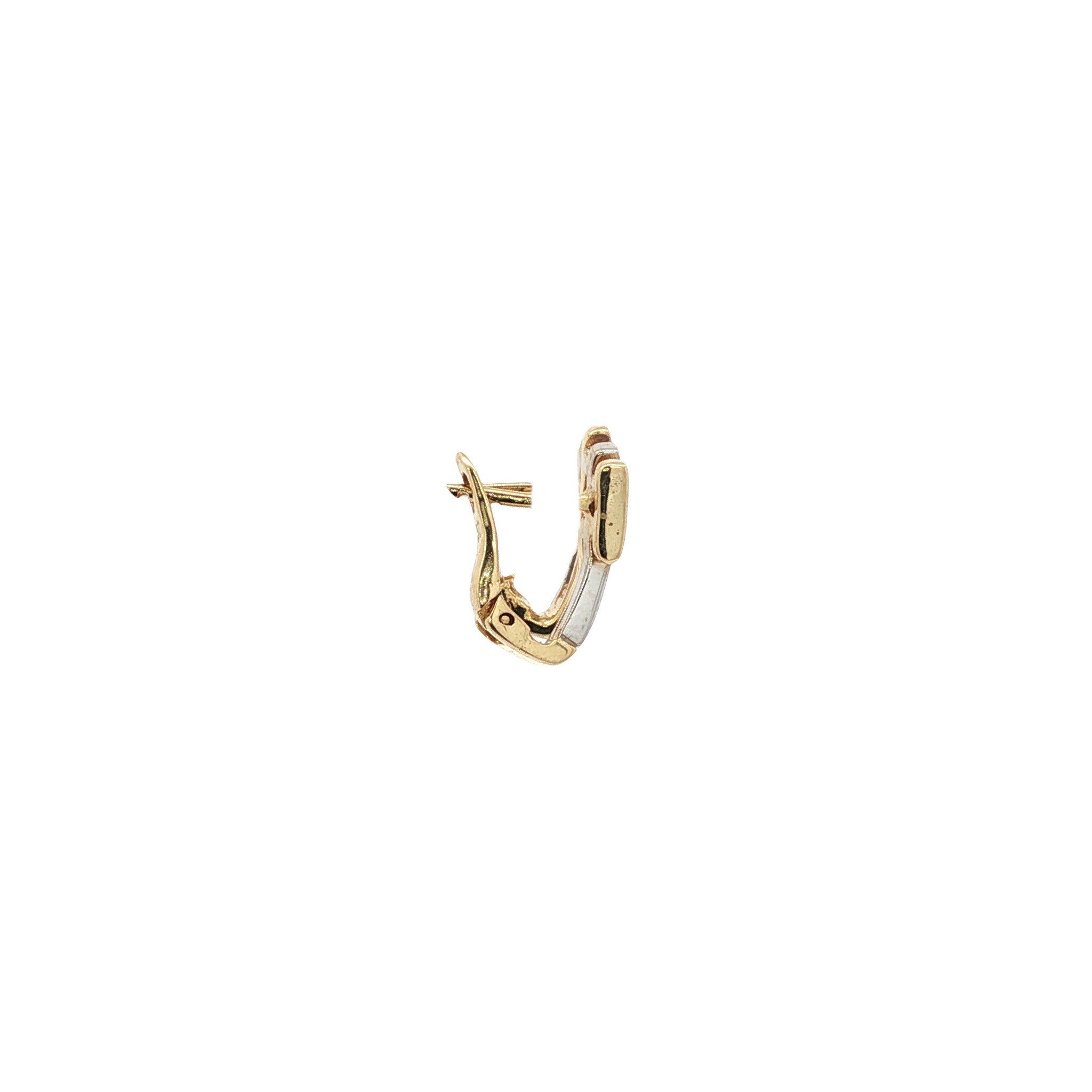 18 karat gold diamond earrings