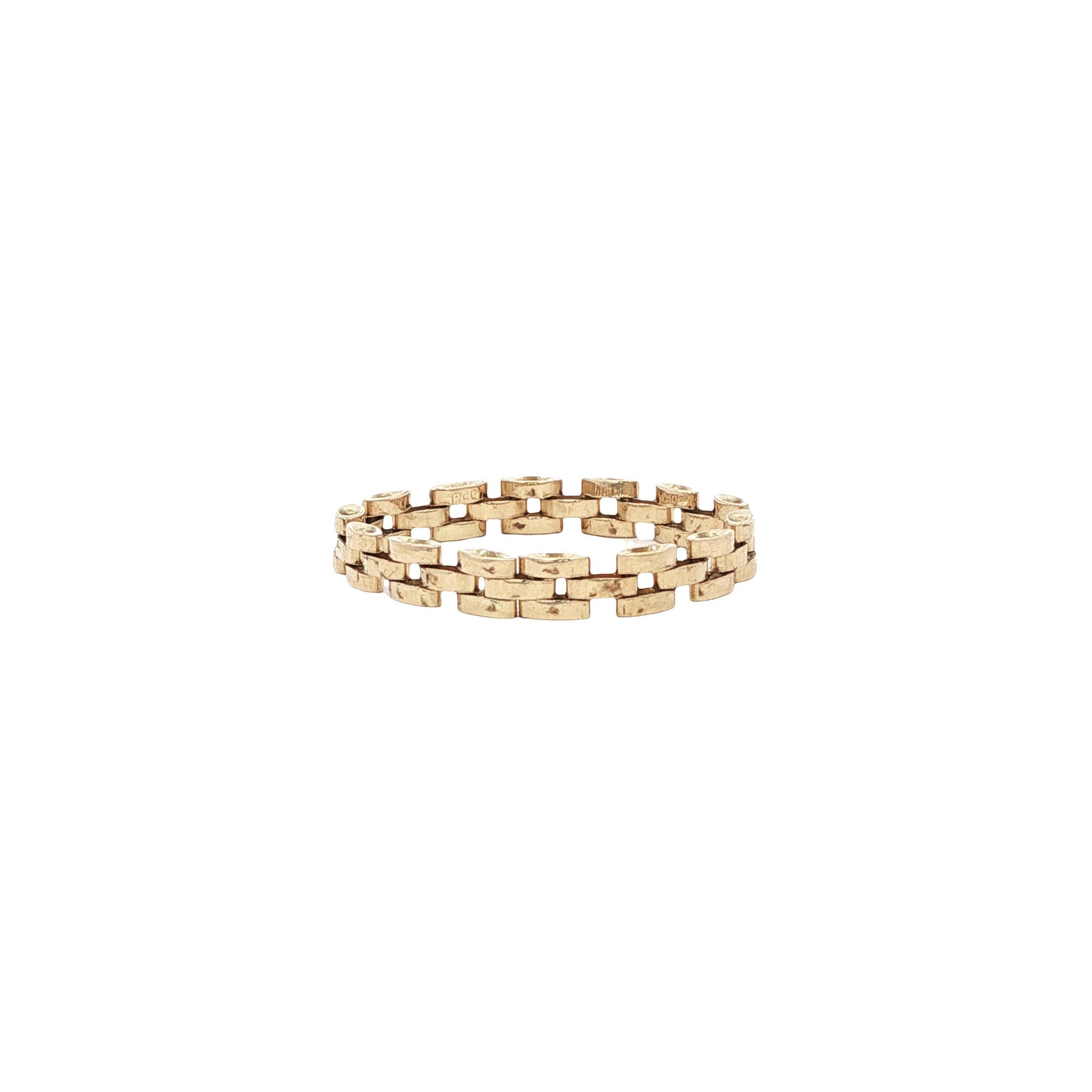 Gouden rolex ring 14 karaat