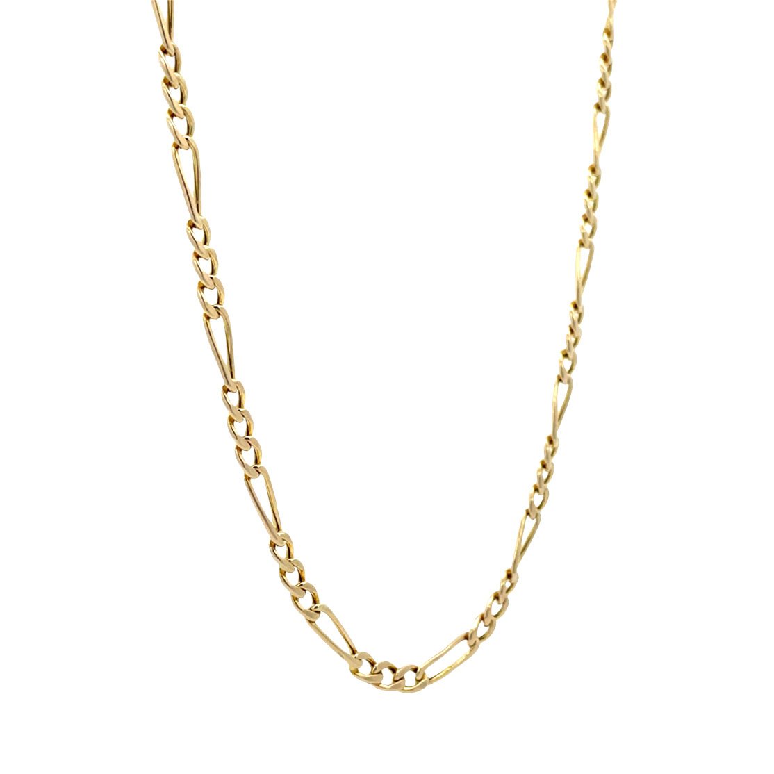 Golden Figaro necklace 81.5 cm 14 karat