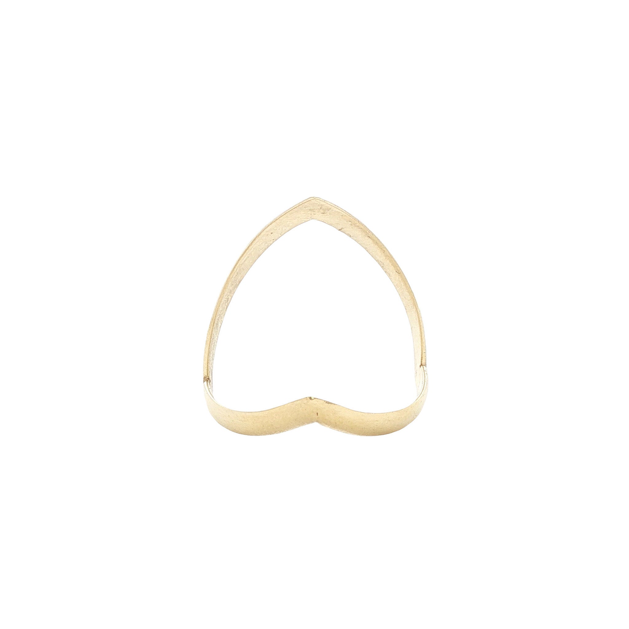 Gouden Fred kaps ring 14 karaat
