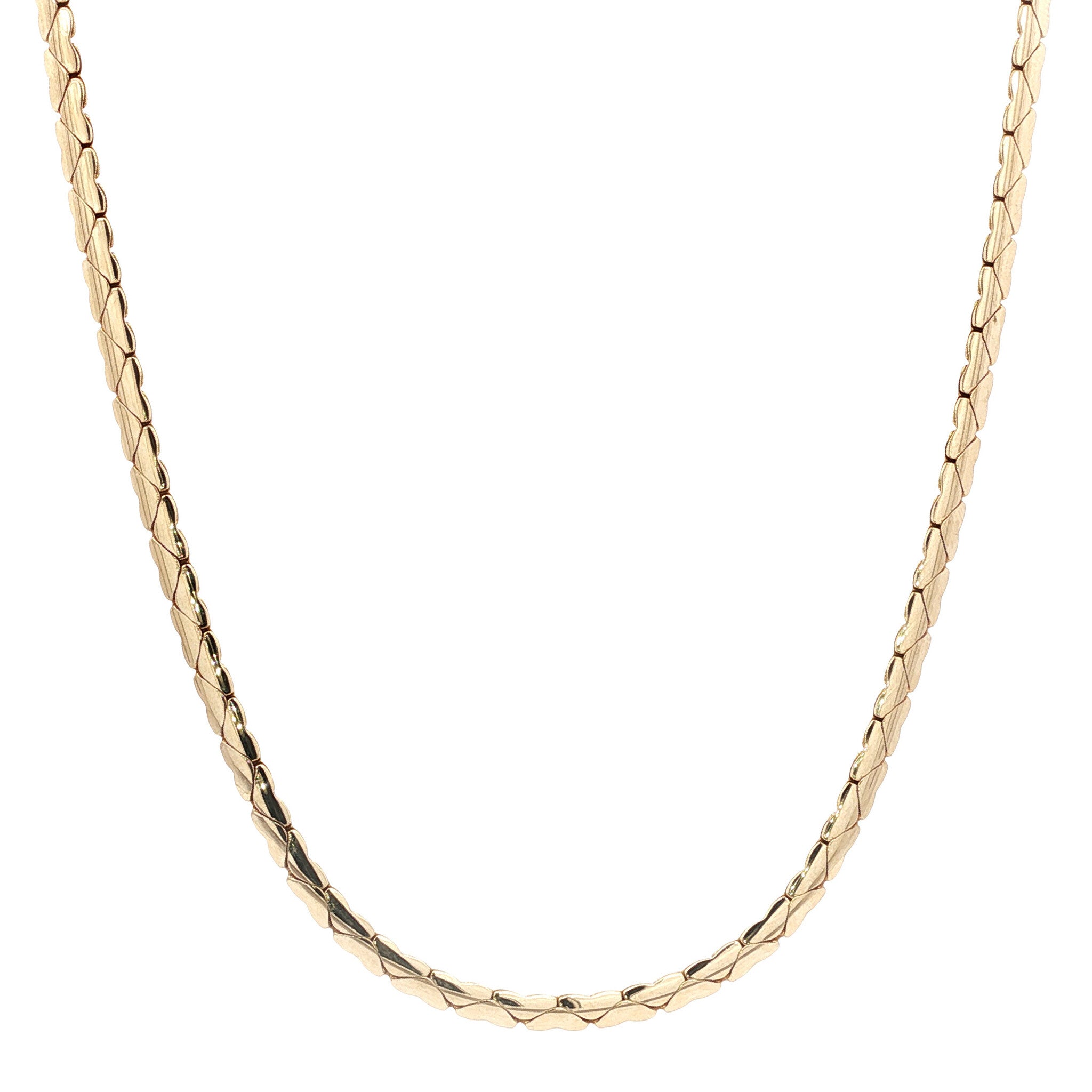 Gold choker heart 14 karat