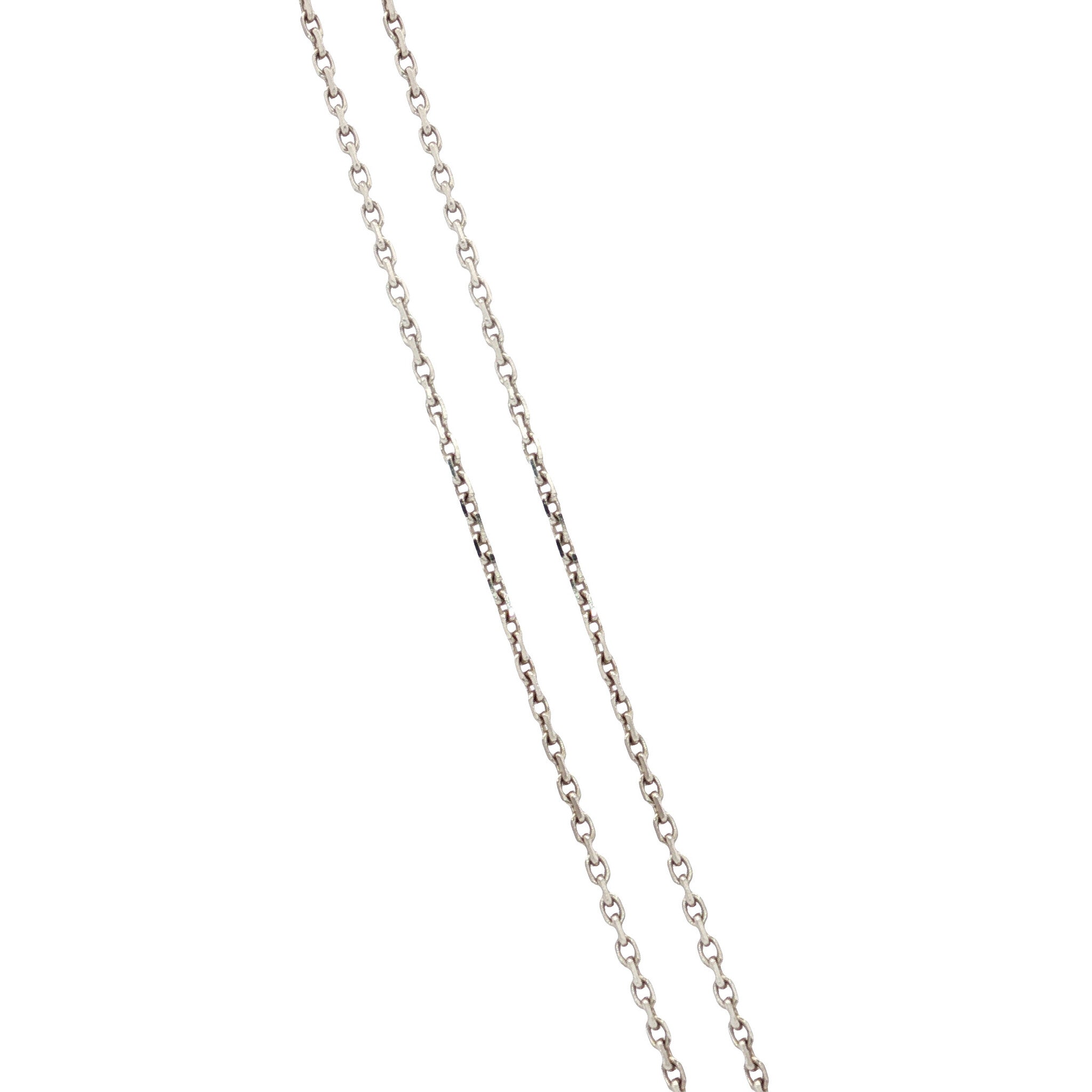 White gold necklace by Morganne Bello 42 cm 18 karat