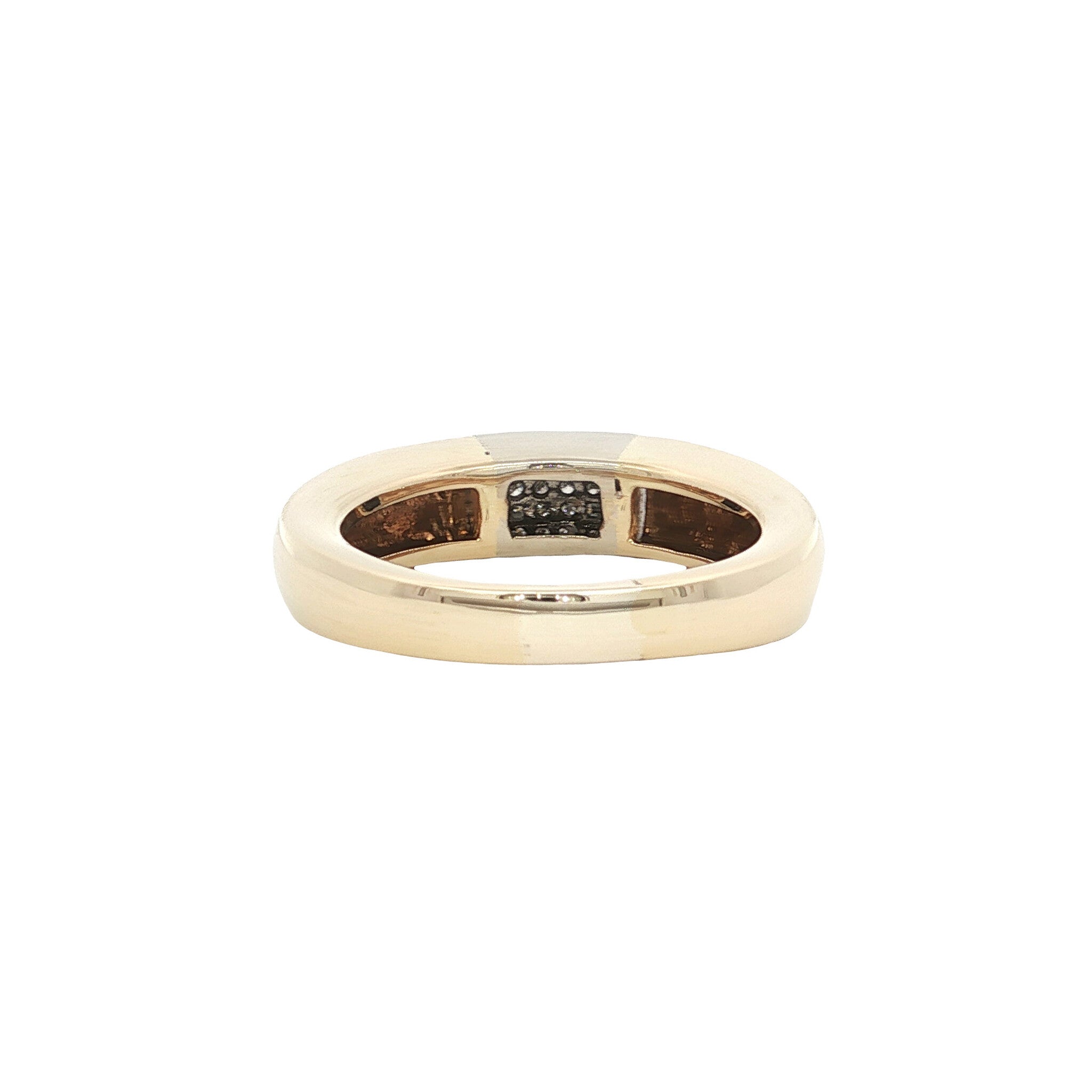 Gold ring with diamond 14 karat