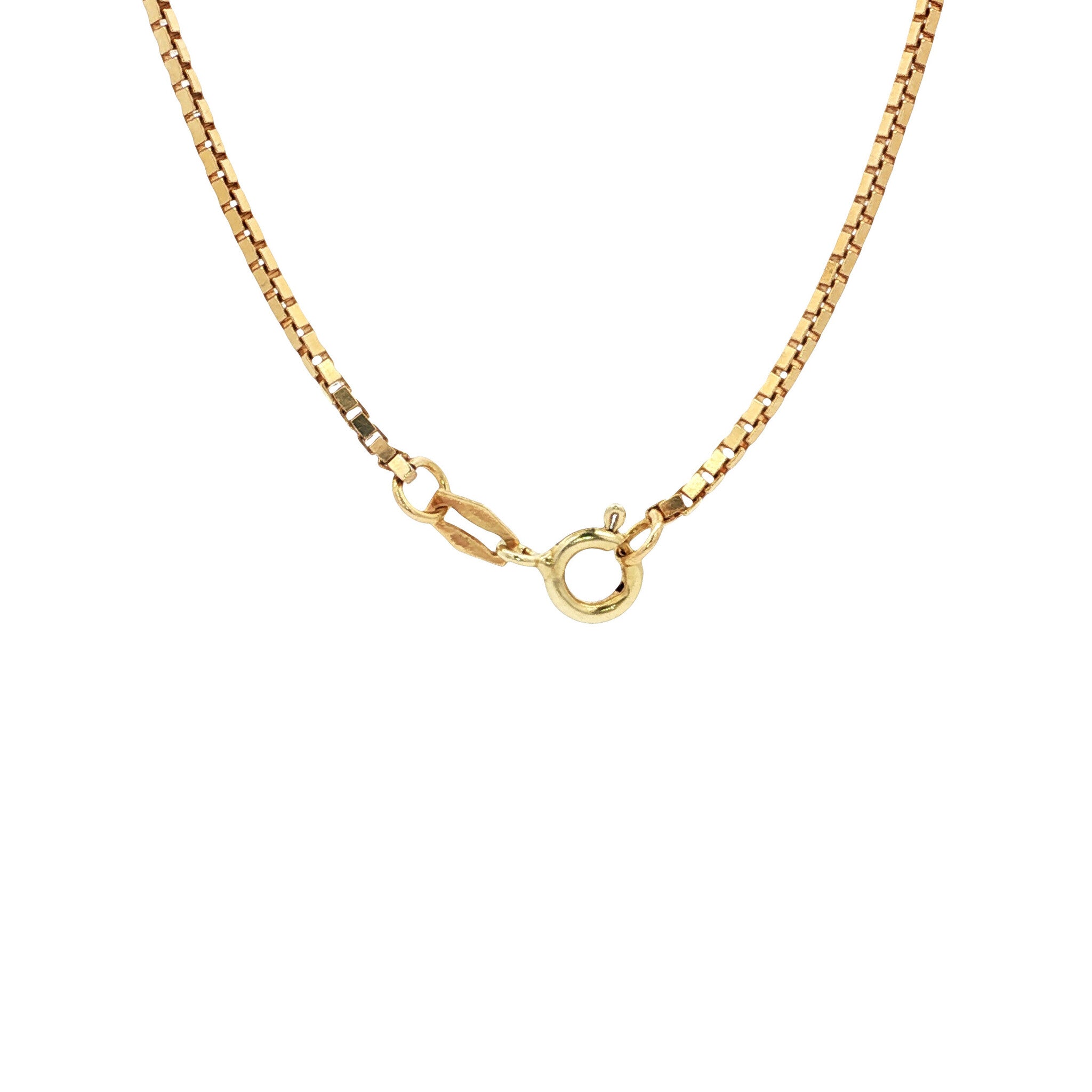 Golden length necklace venetian 60.5 cm 14 karat