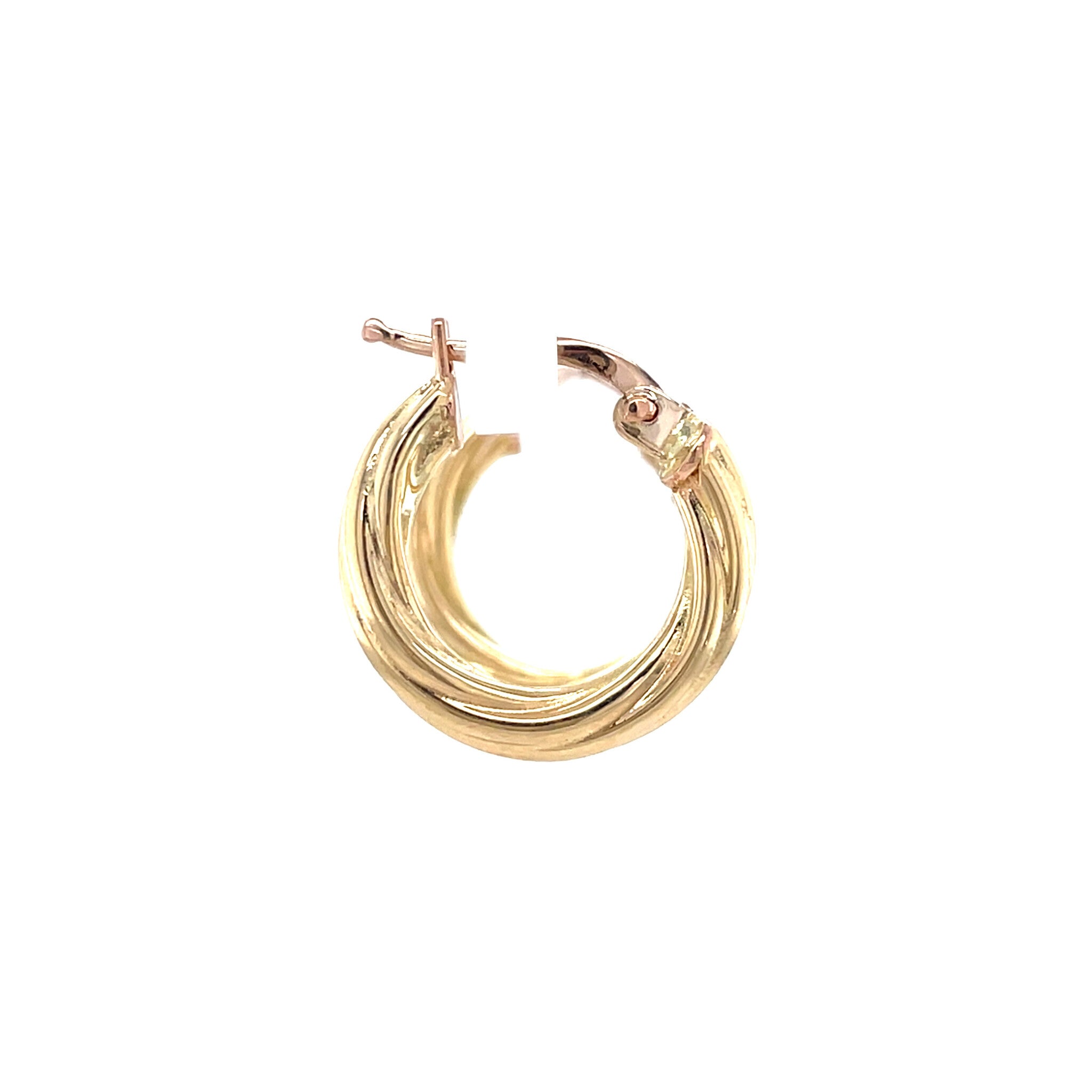 Gouden oorringen 14 karaat