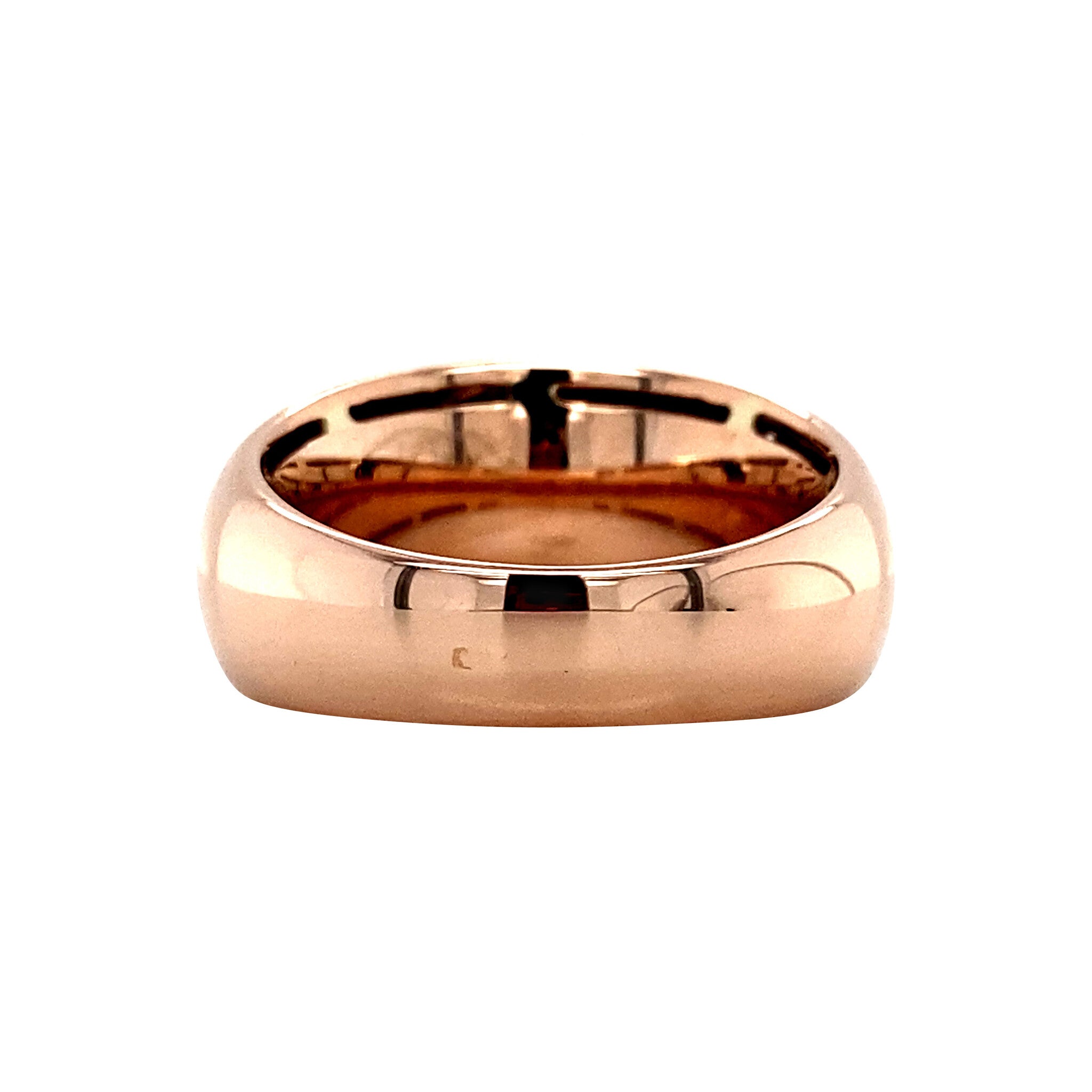 Rose gold ring with diamond 14 karat