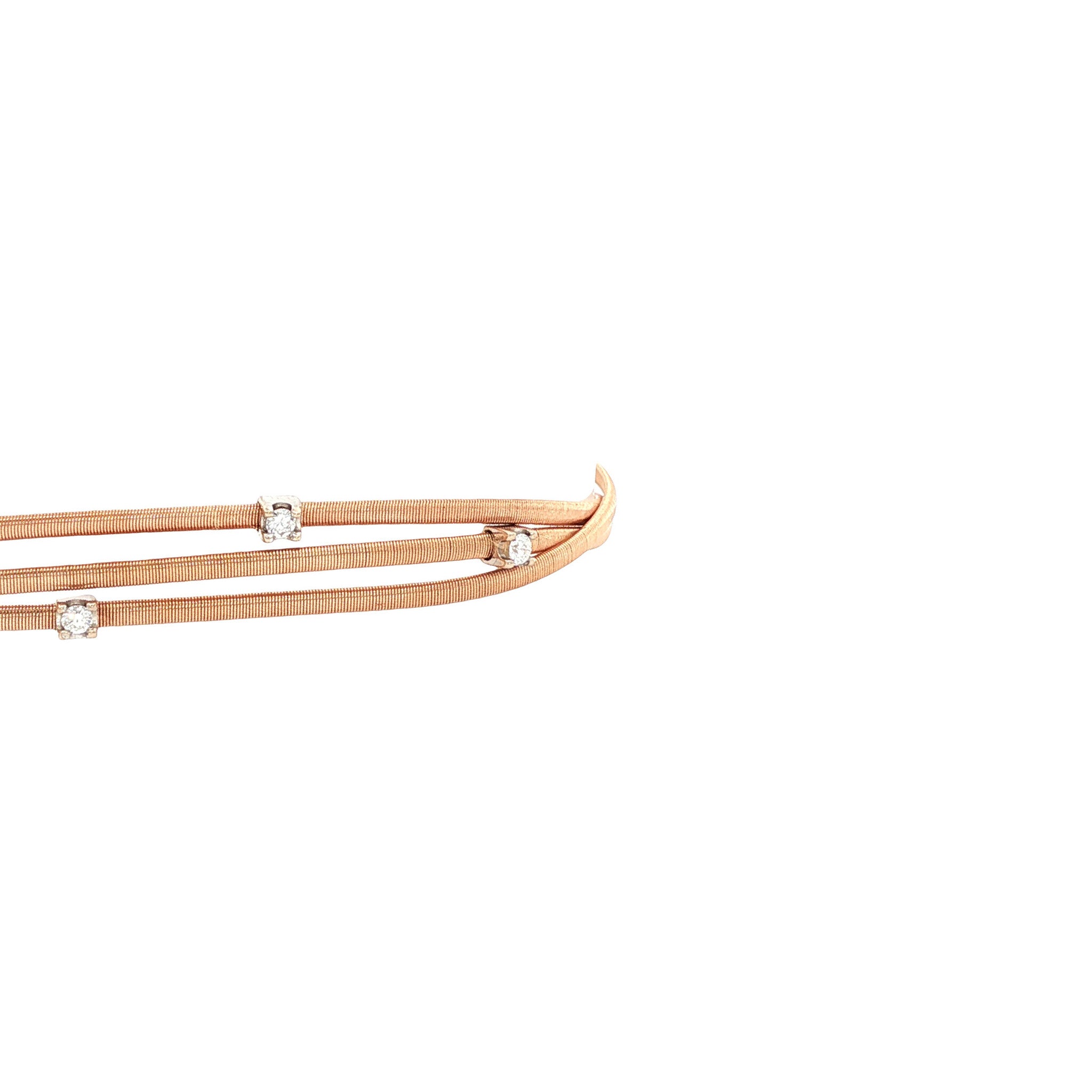 Rosegouden Marco Bicego Goa armband 18 cm 18 karaat