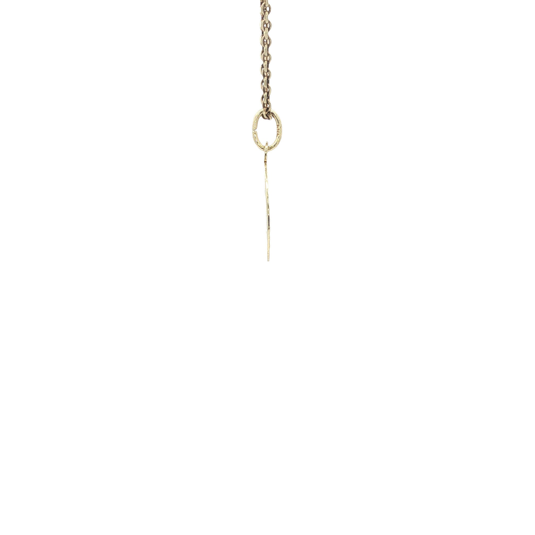 Gouden hanger klaver 4 14 karaat