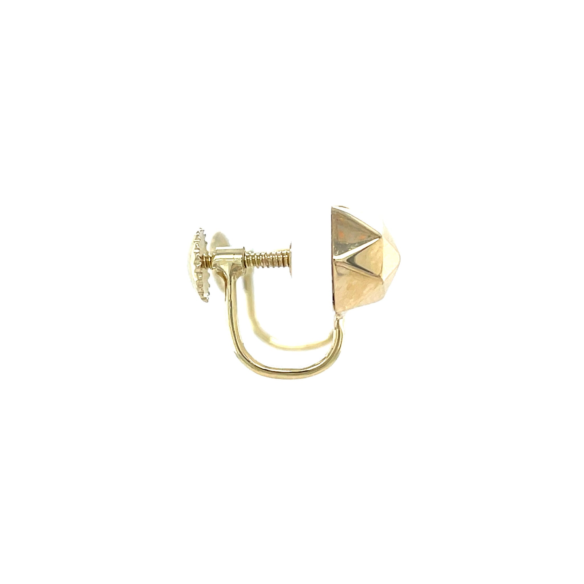 Gold earrings 14 karat