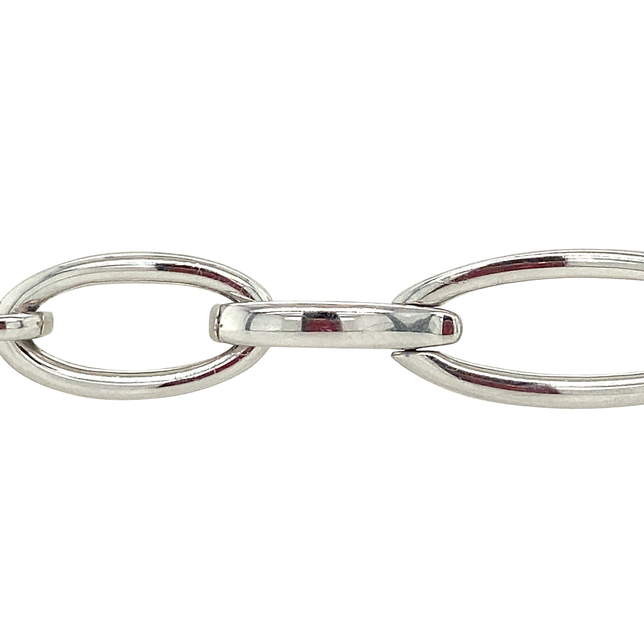 White gold bracelet with diamond 14 karat* new