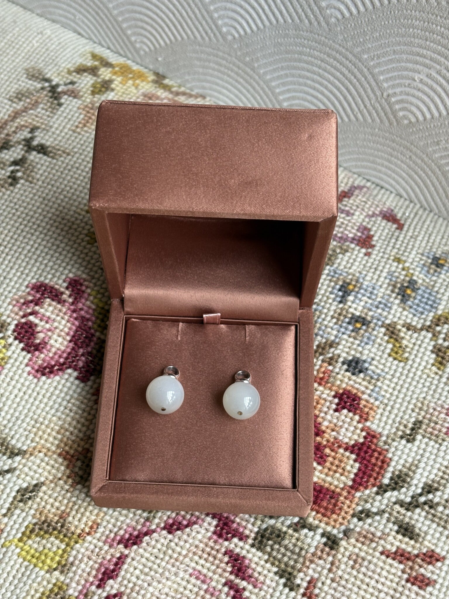 White gold pendants from Bron Jewelry 14 karat