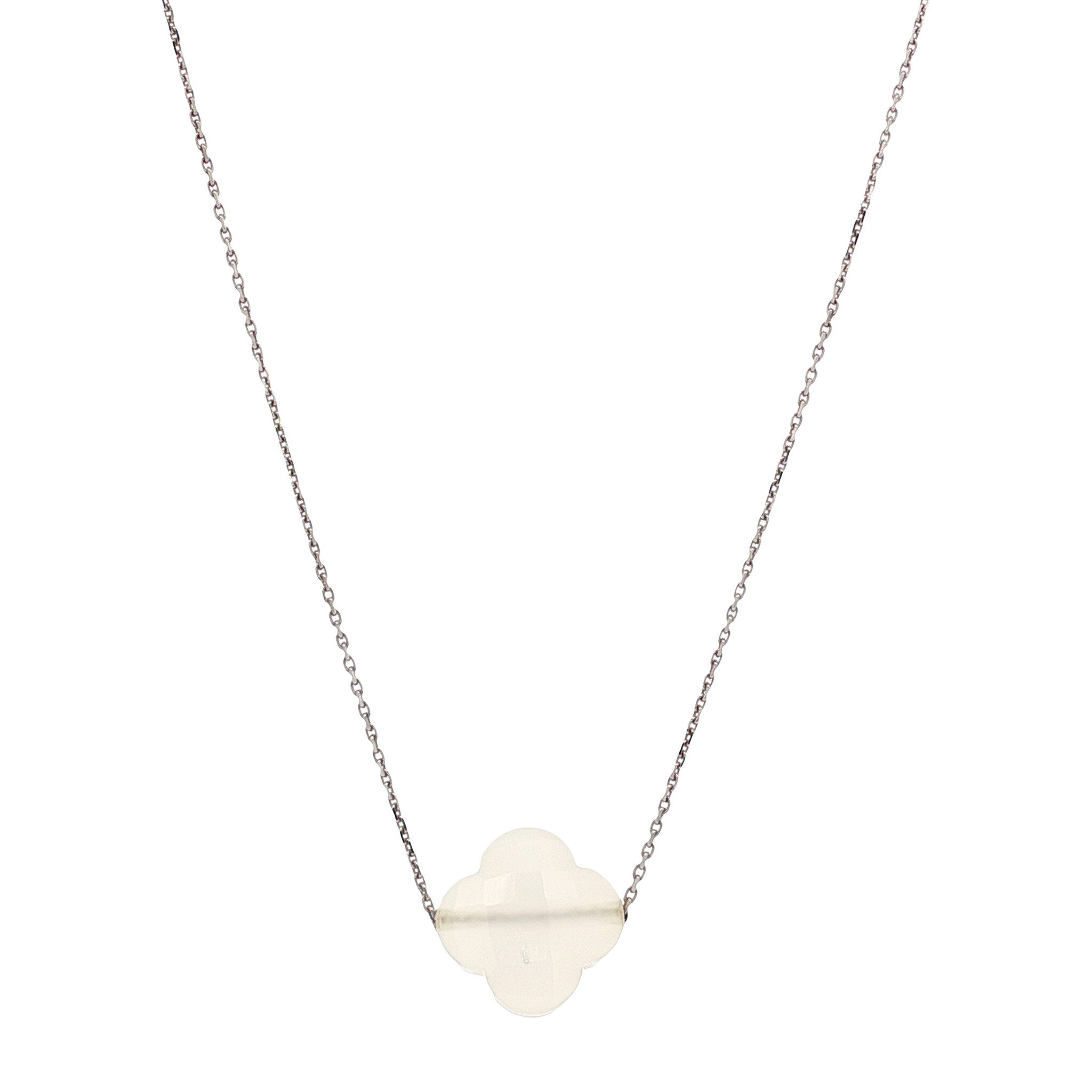 White gold necklace by Morganne Bello 42 cm 18 karat