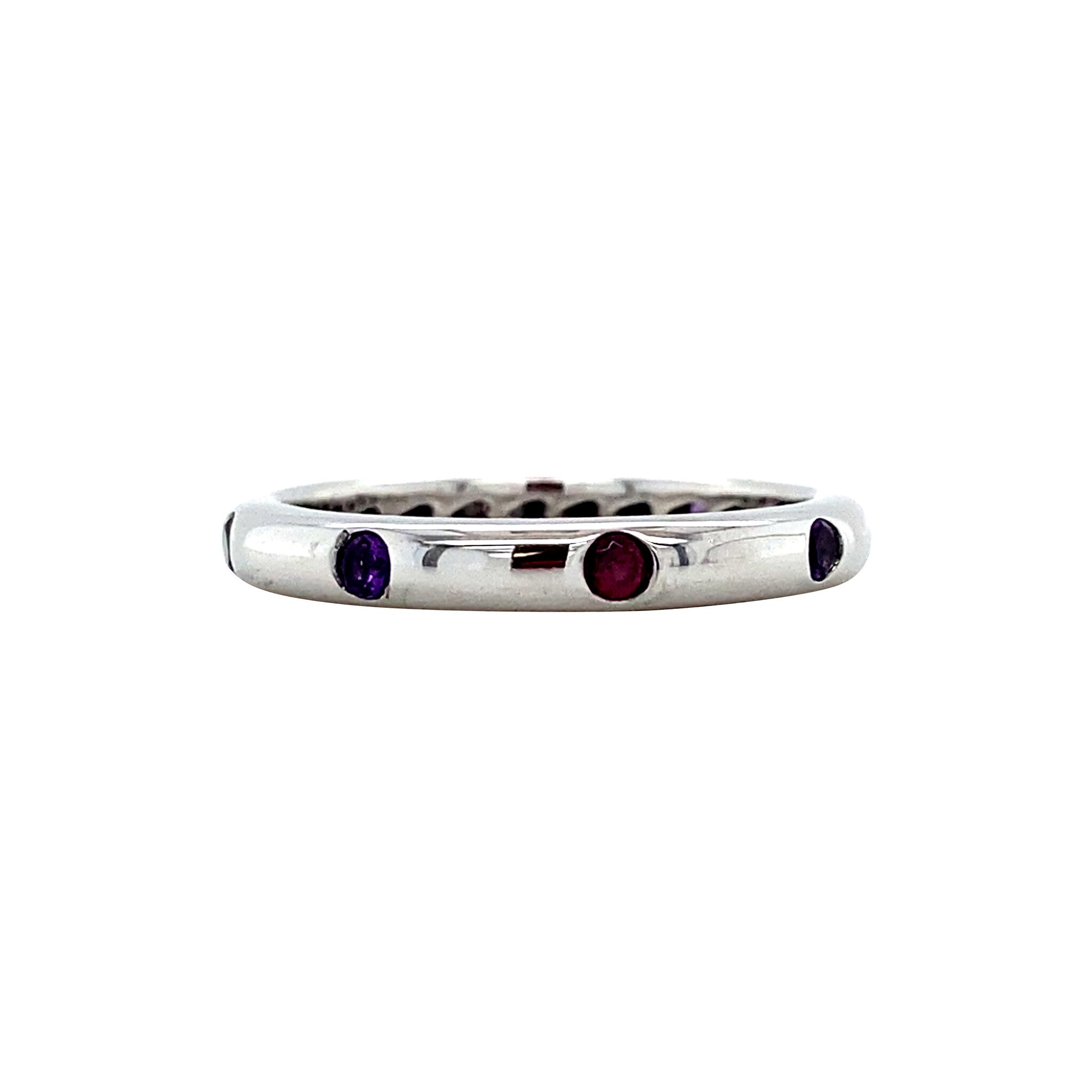 White gold ring with tourmaline from Tirisi 18 kt