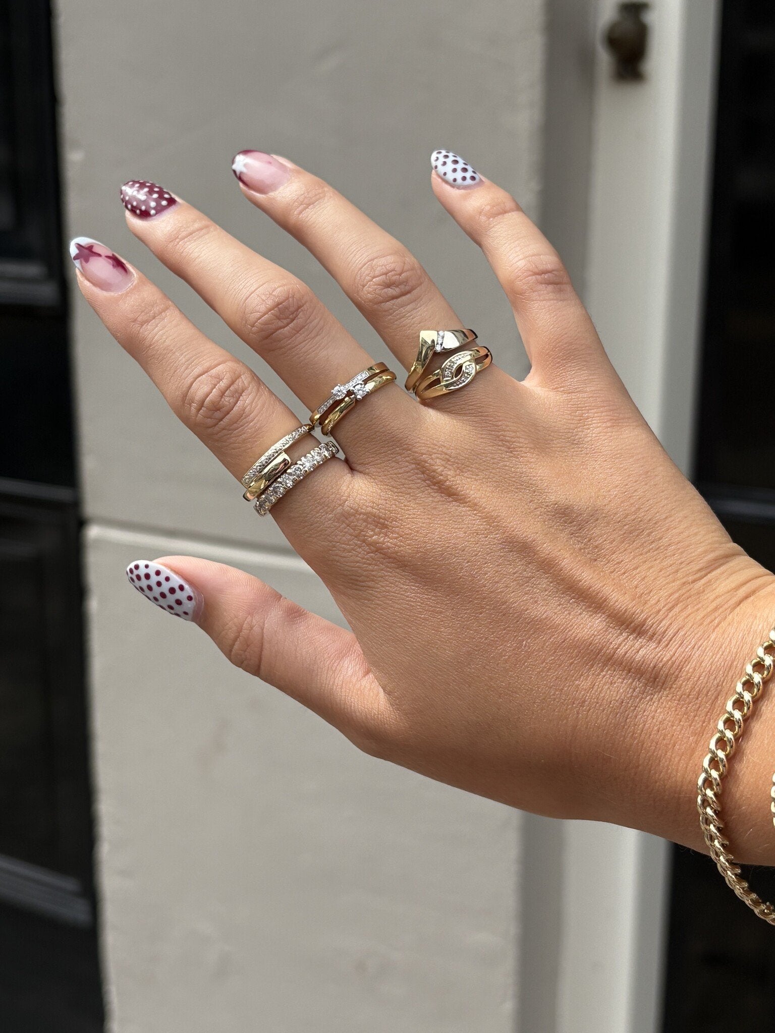 Gold solitaire ring with diamond 14 karat* new