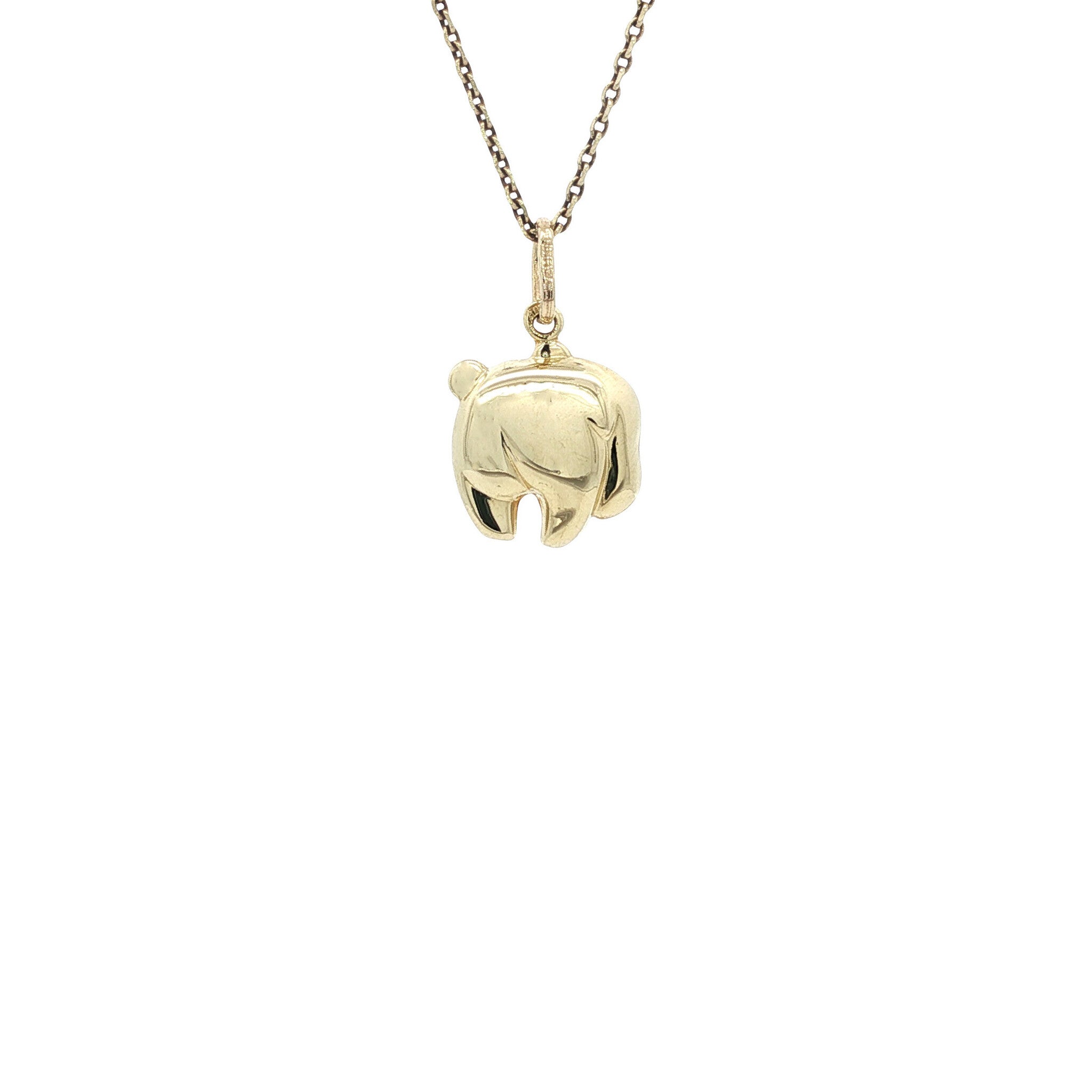 Gold pendant panda 14 karat