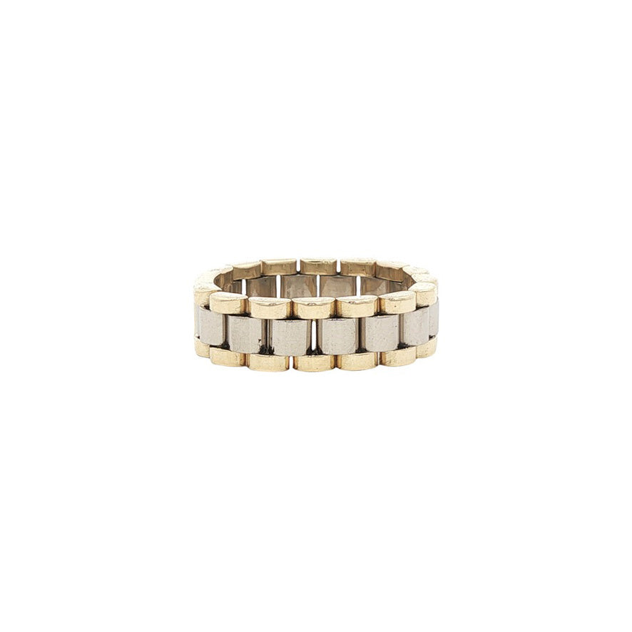 Gouden rolex ring 14 karaat
