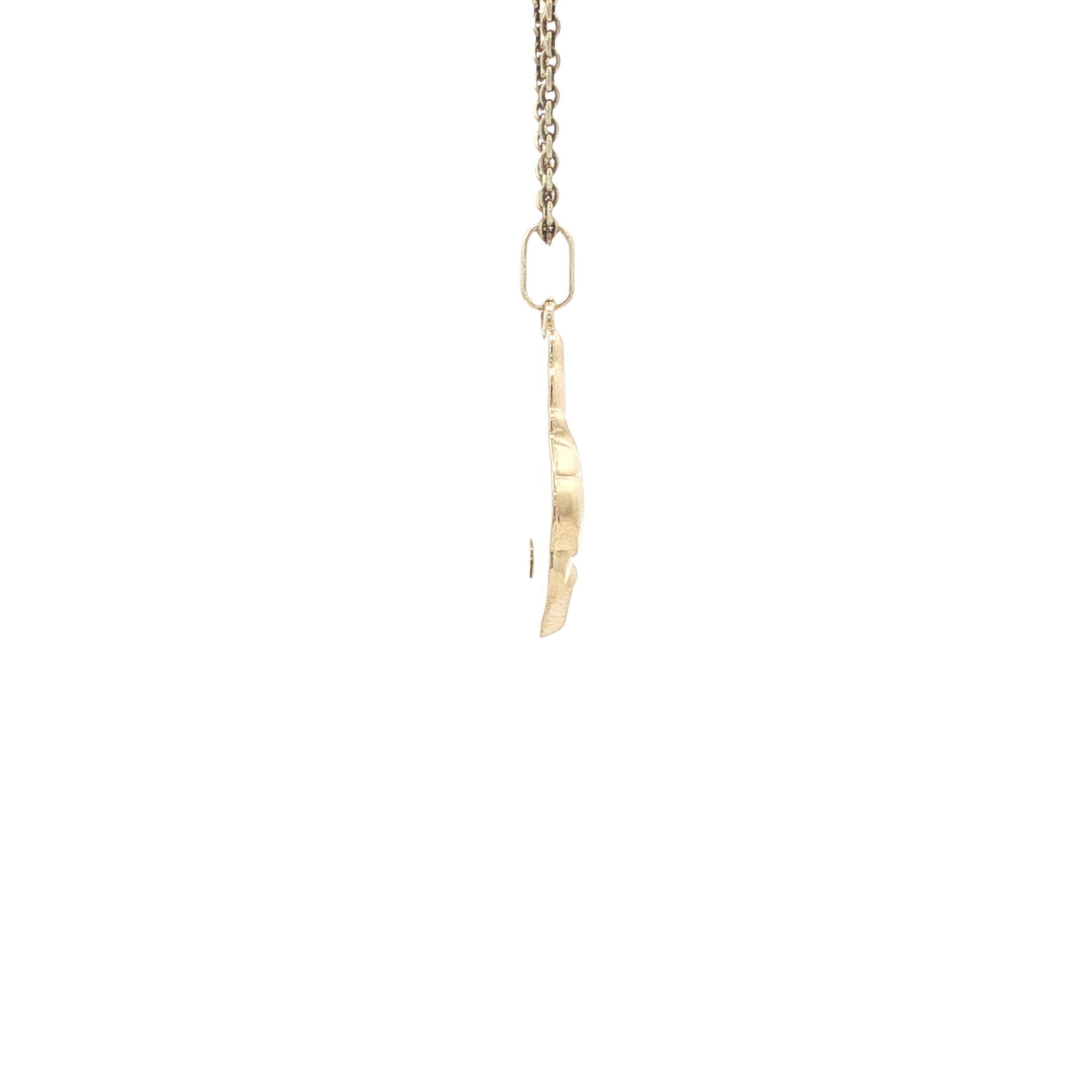 Gouden hanger winnie the pooh 14 karaat