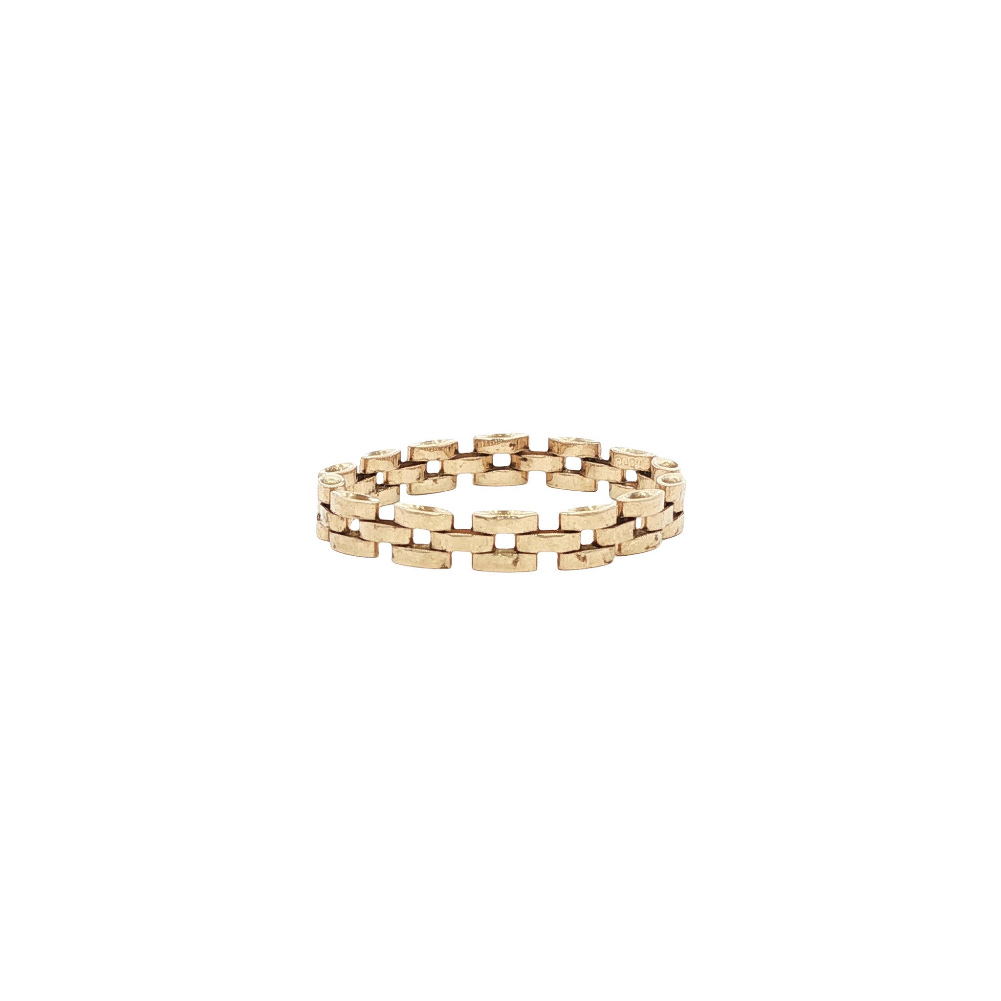 Gouden rolex ring 14 karaat